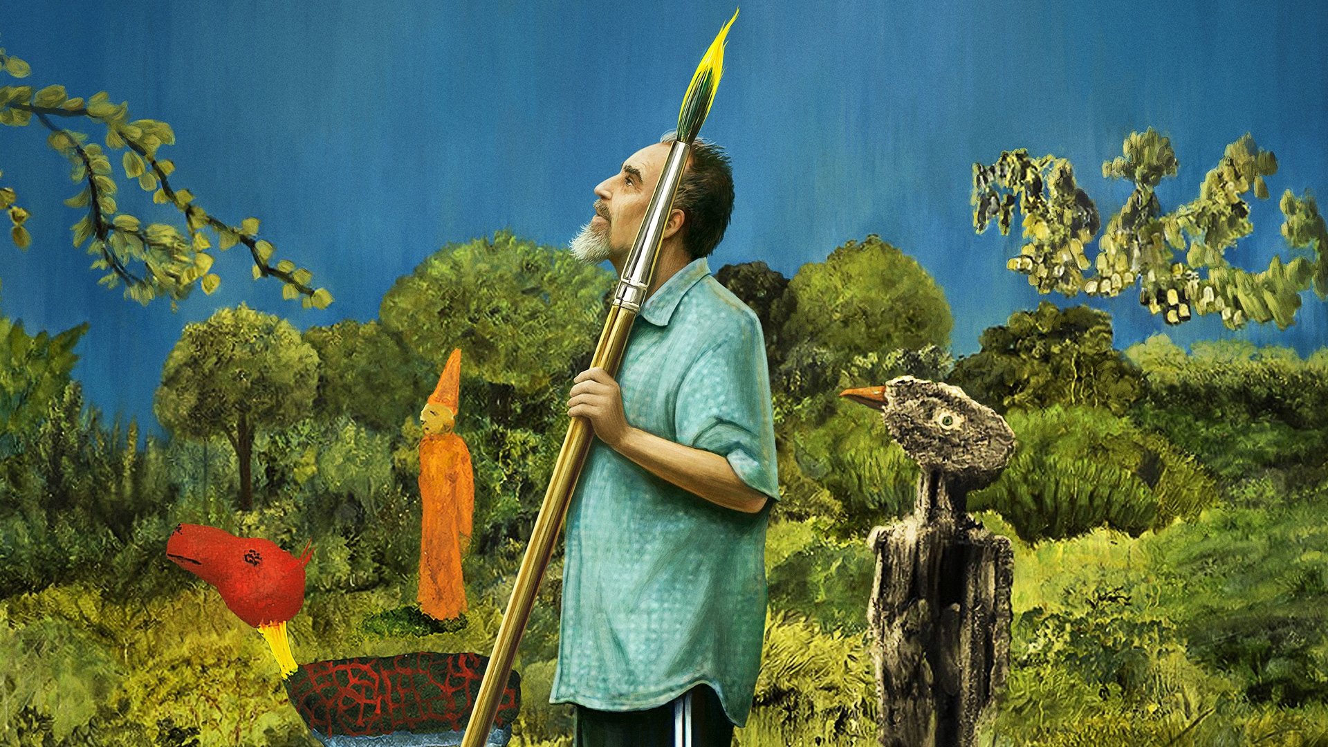 Backdrop for Painting With John