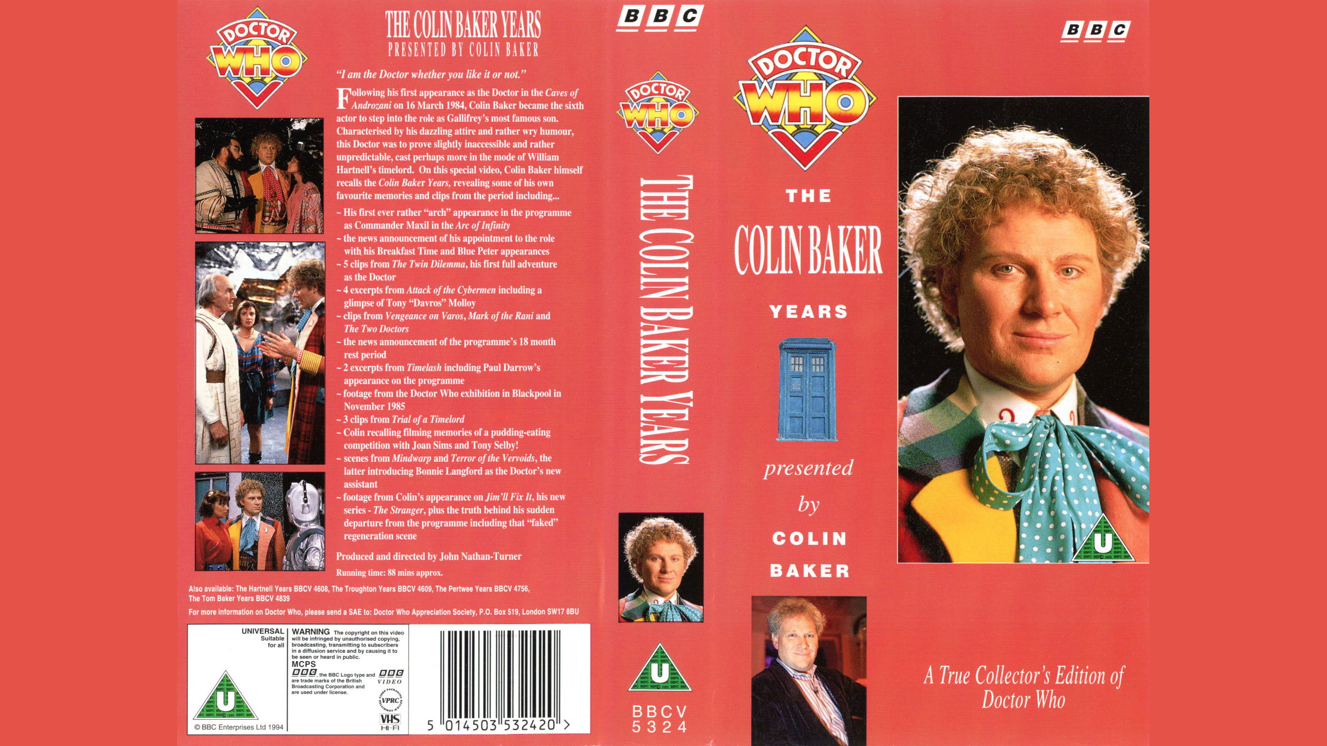 Backdrop for Doctor Who: The Colin Baker Years