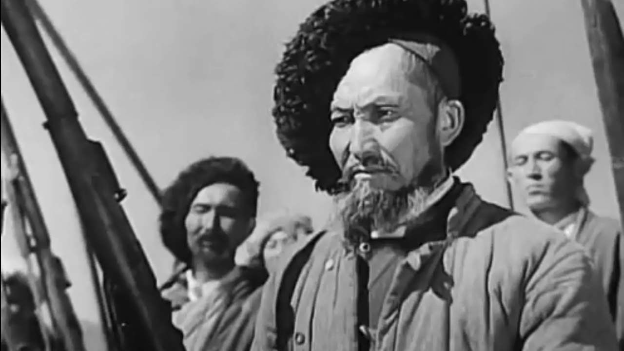 Backdrop for Amangeldy