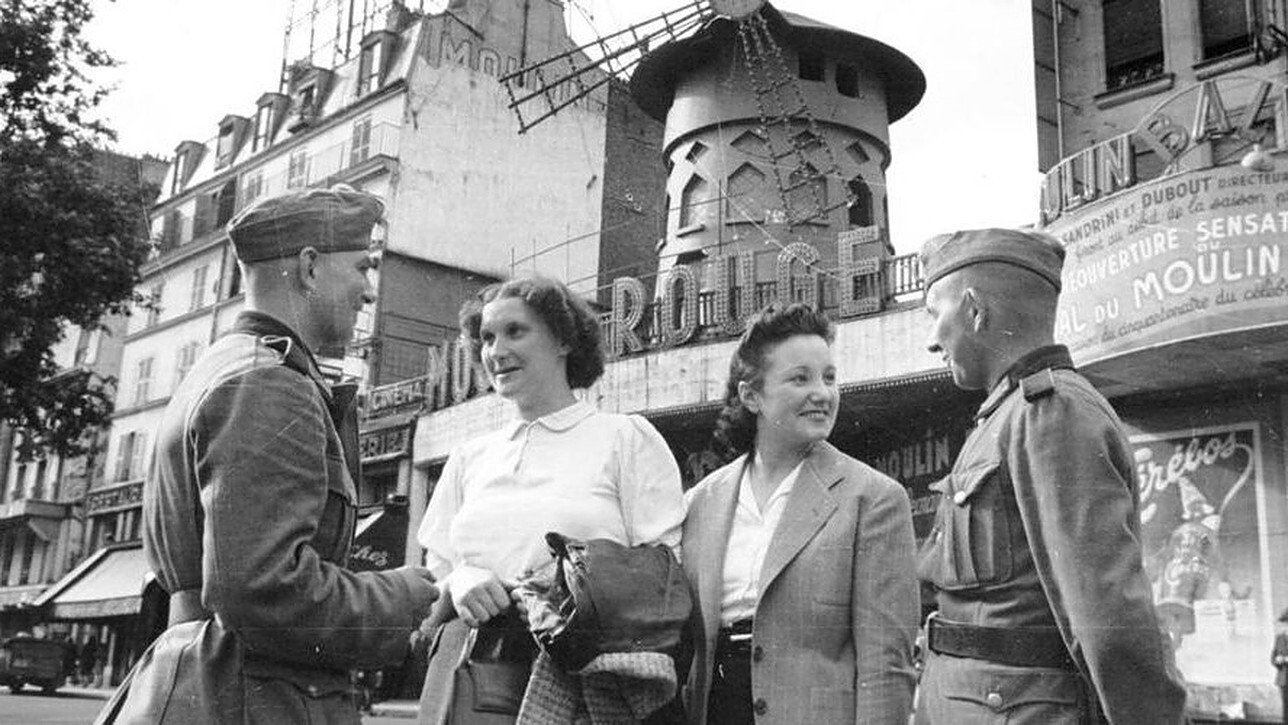 Backdrop for Love and Sex under Nazi Occupation