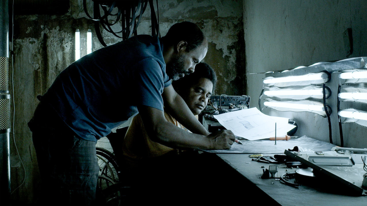 Backdrop for White Out, Black In