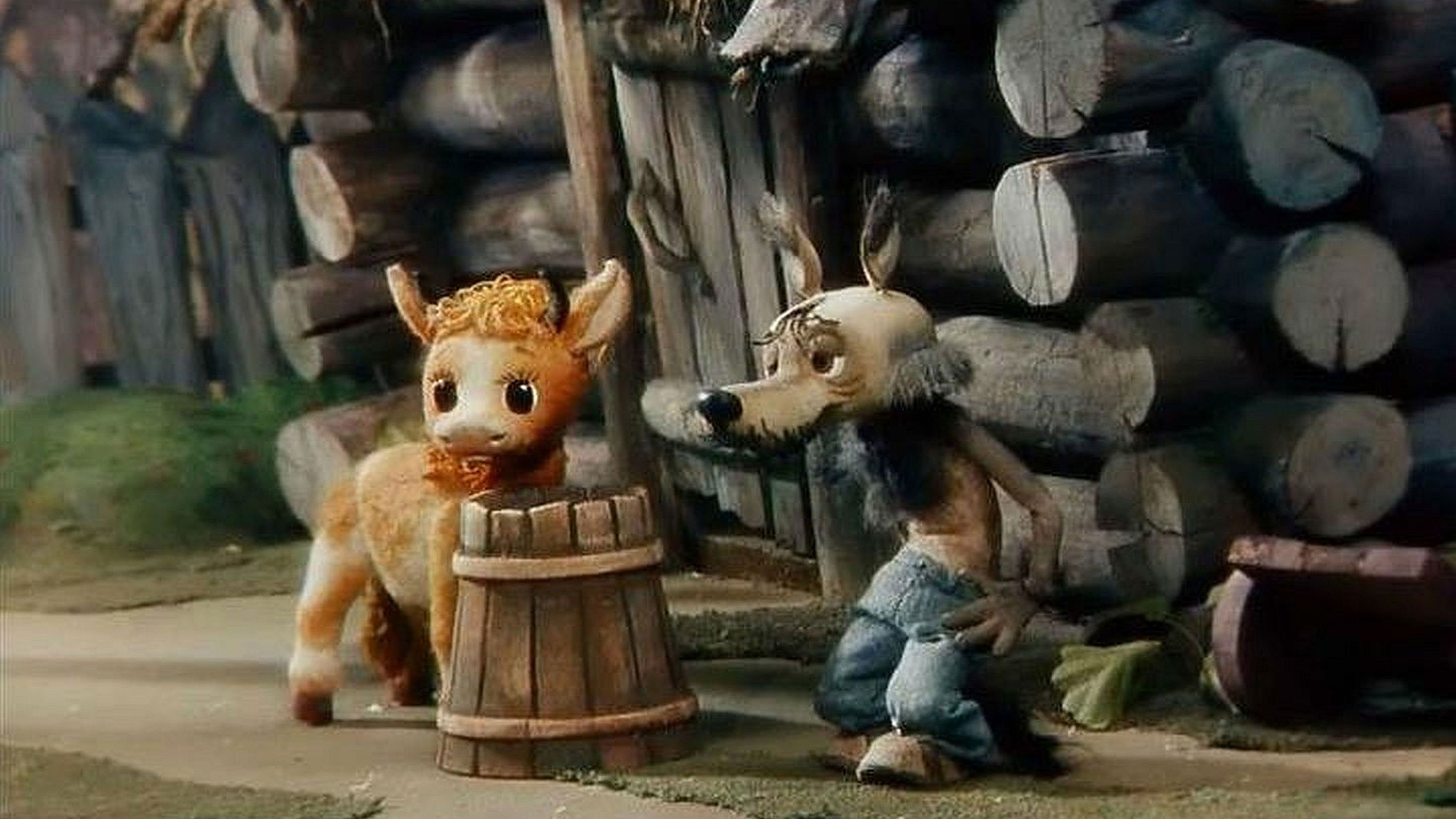 Backdrop for Wolf and Calf