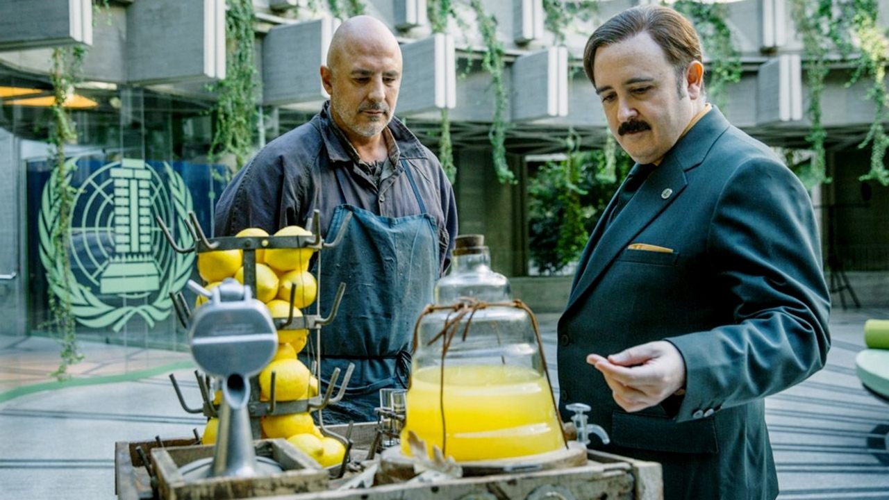 Backdrop for Some Time Later