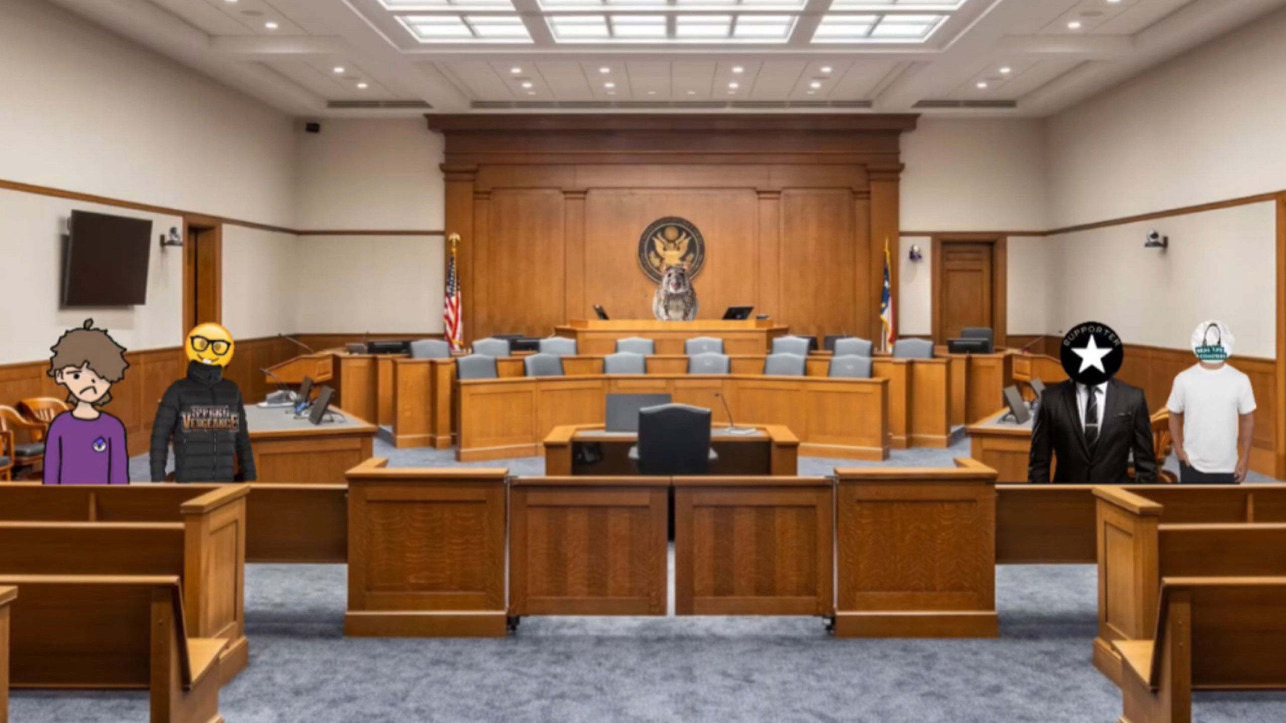 Backdrop for Coaster Court