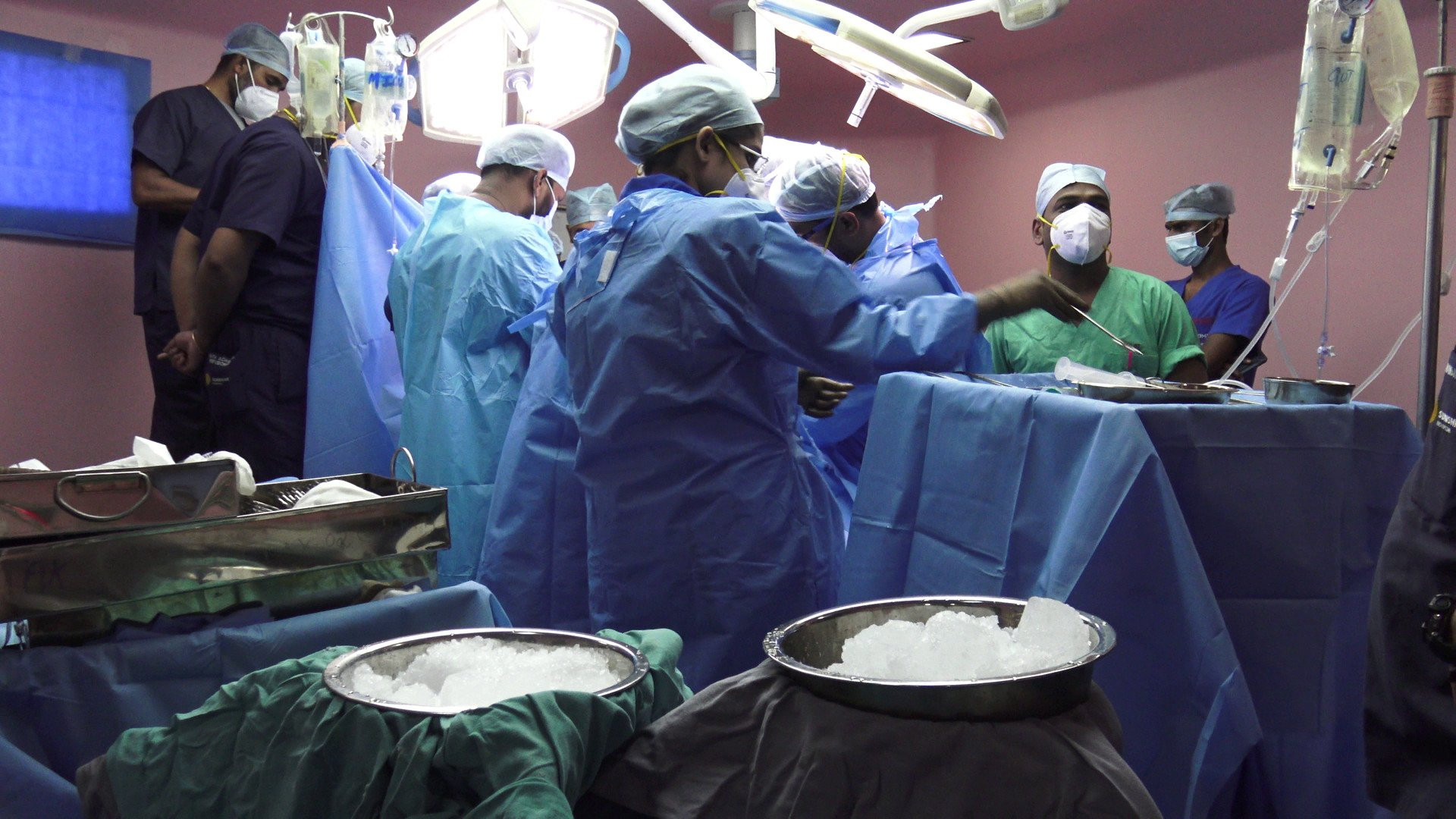 Backdrop for God Vulture and Human