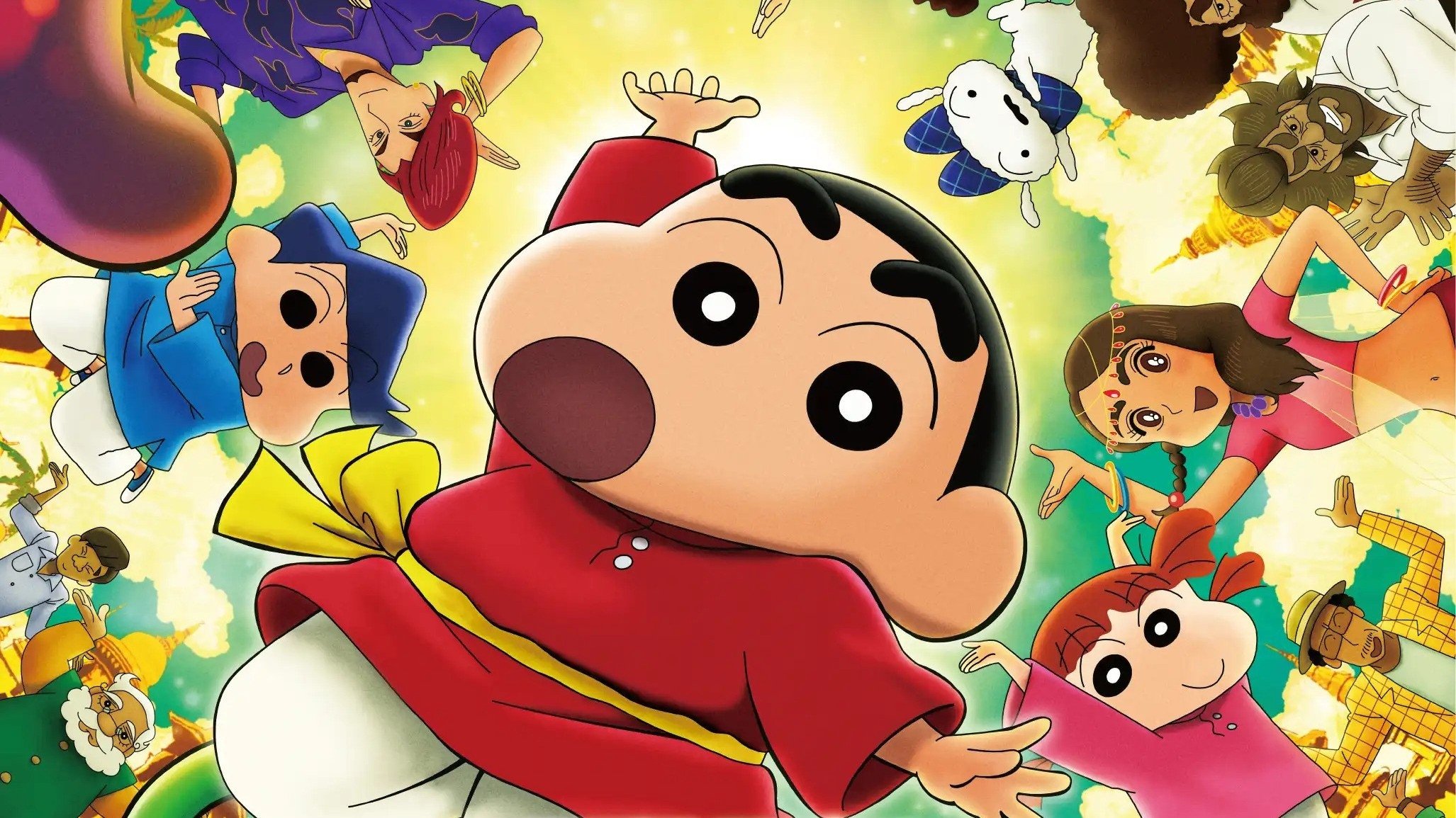 Backdrop for Crayon Shin-chan the Movie: Super Hot! The Spicy Kasukabe Dancers