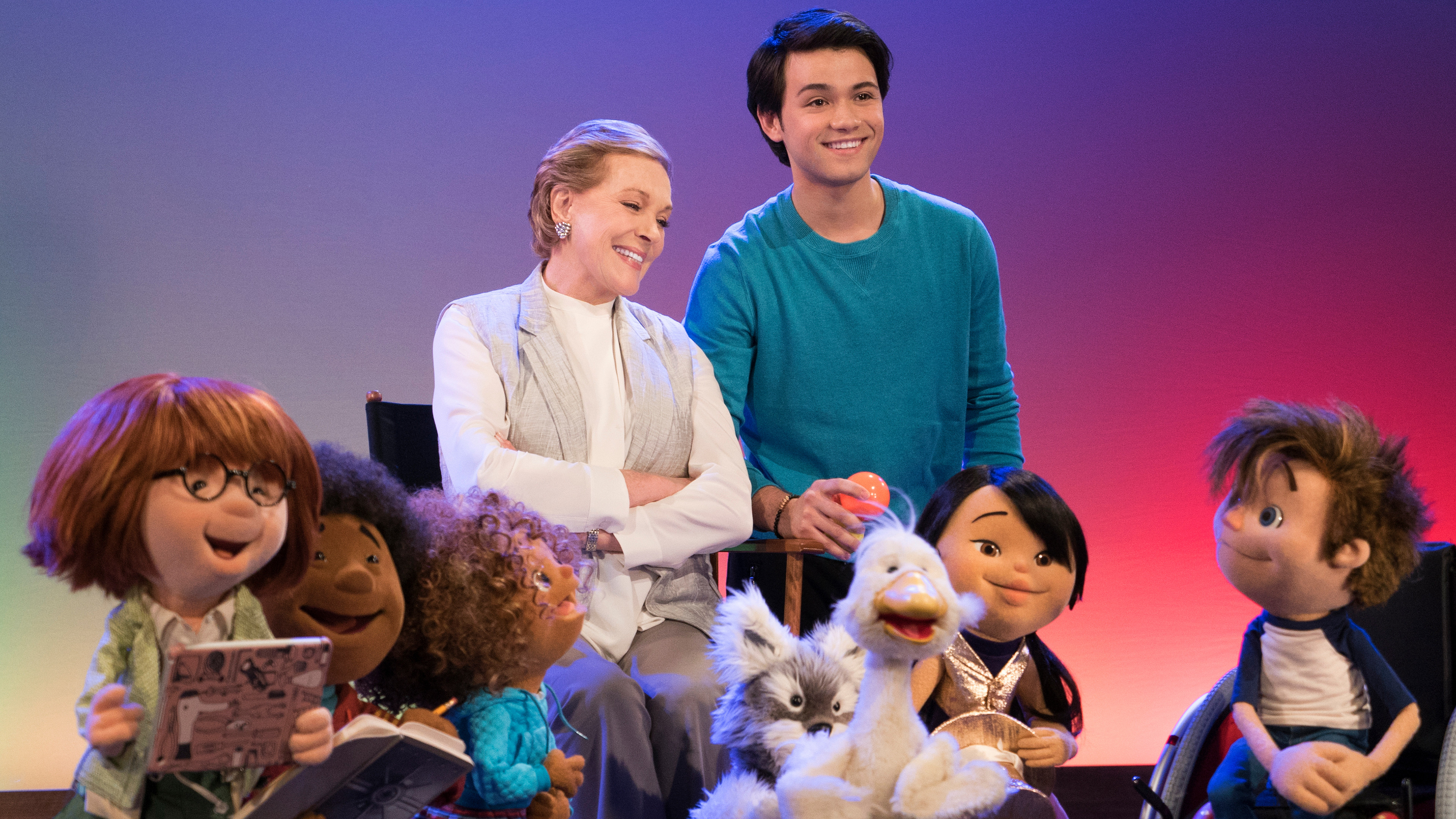 Backdrop for Julie's Greenroom