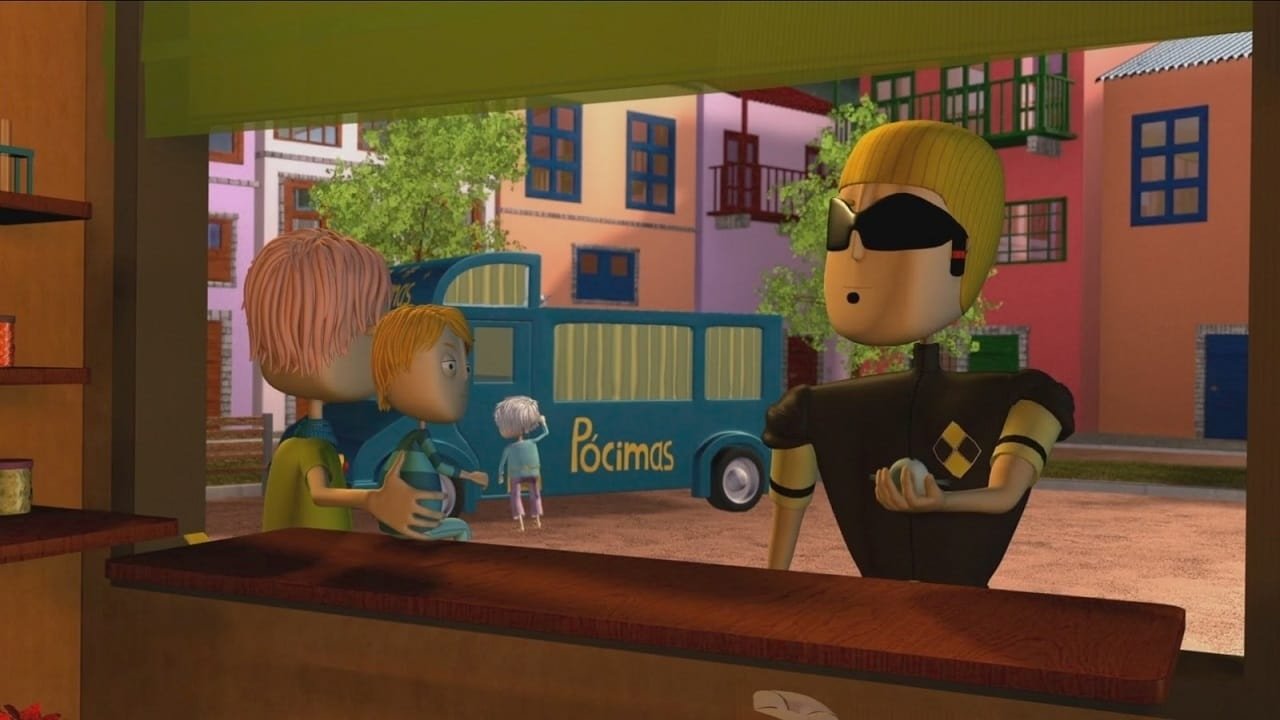 Backdrop for Caroline and the Magic Potion