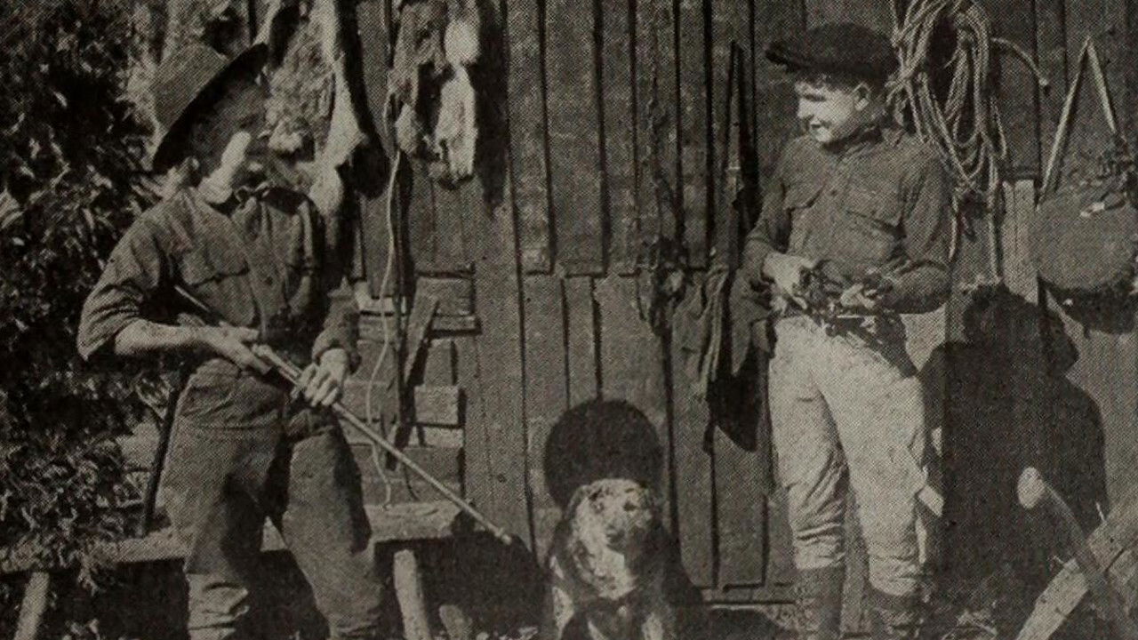 Backdrop for Outwitting the Timber Wolf