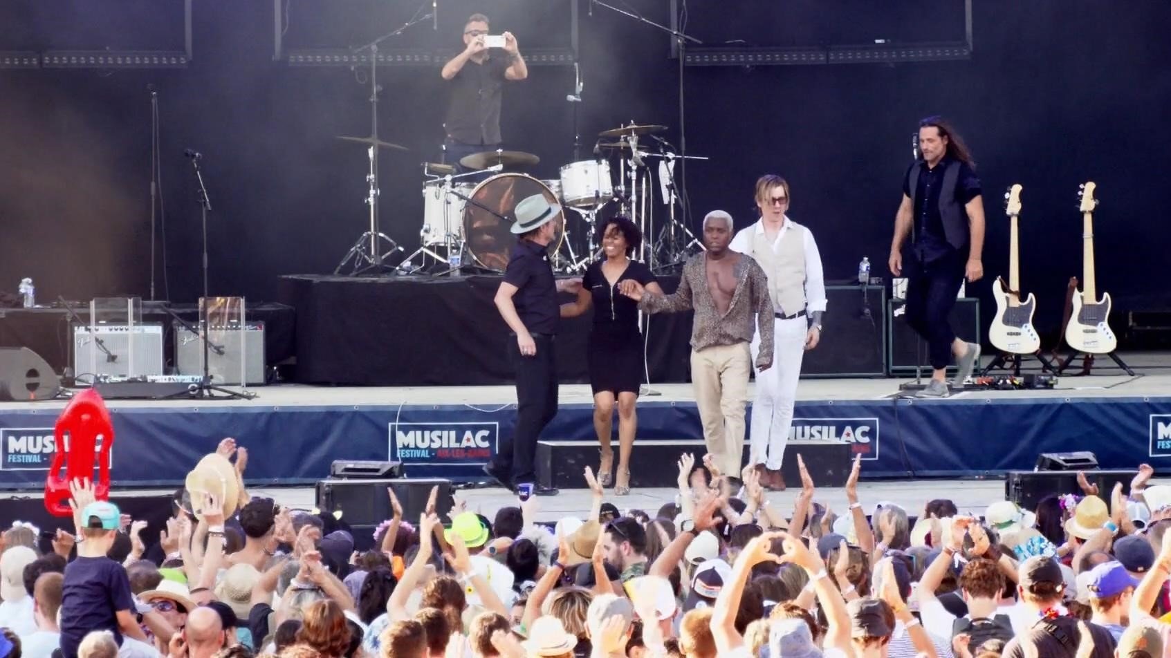 Backdrop for Vintage Trouble - Musilac 2022