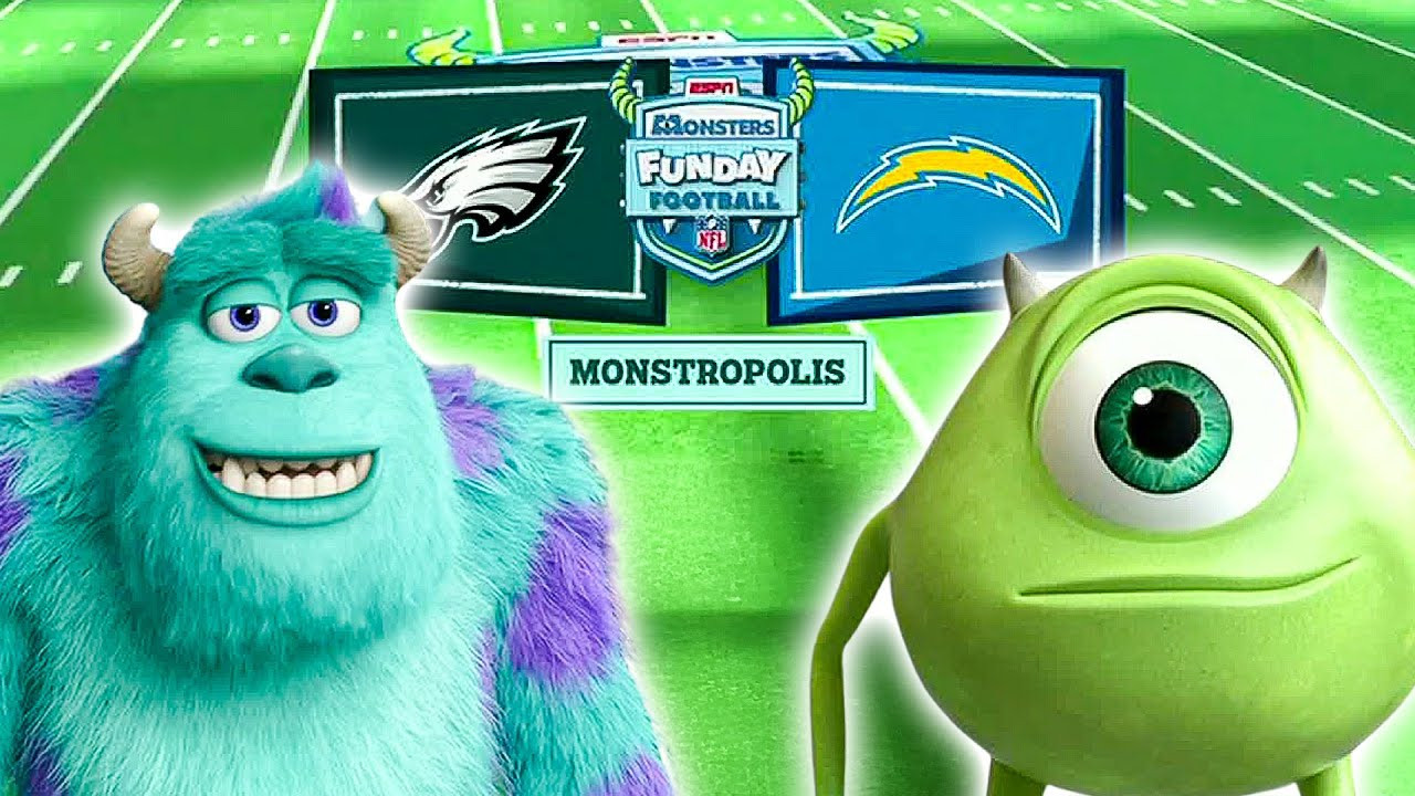 Backdrop for Monsters Funday Football