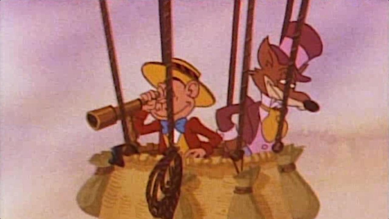 Backdrop for Around the World in 80 Days