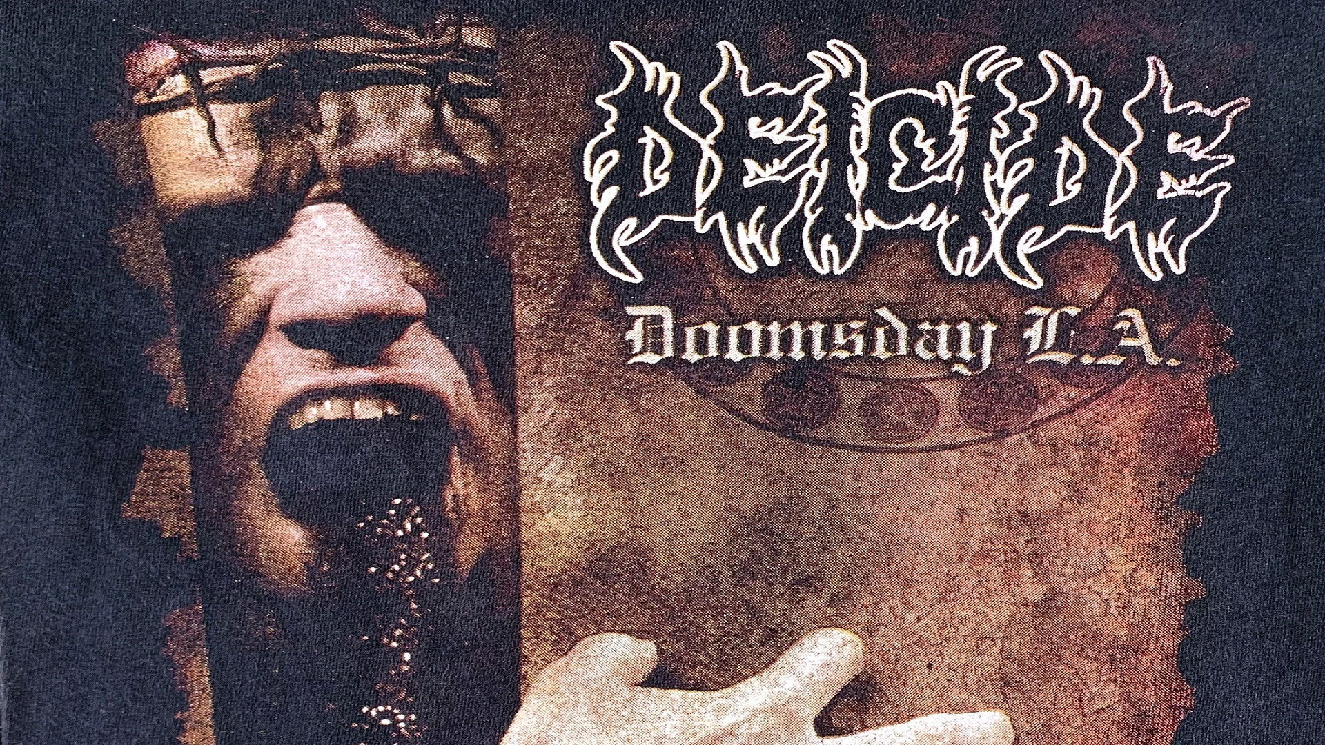 Backdrop for Deicide: Doomsday In L.A.