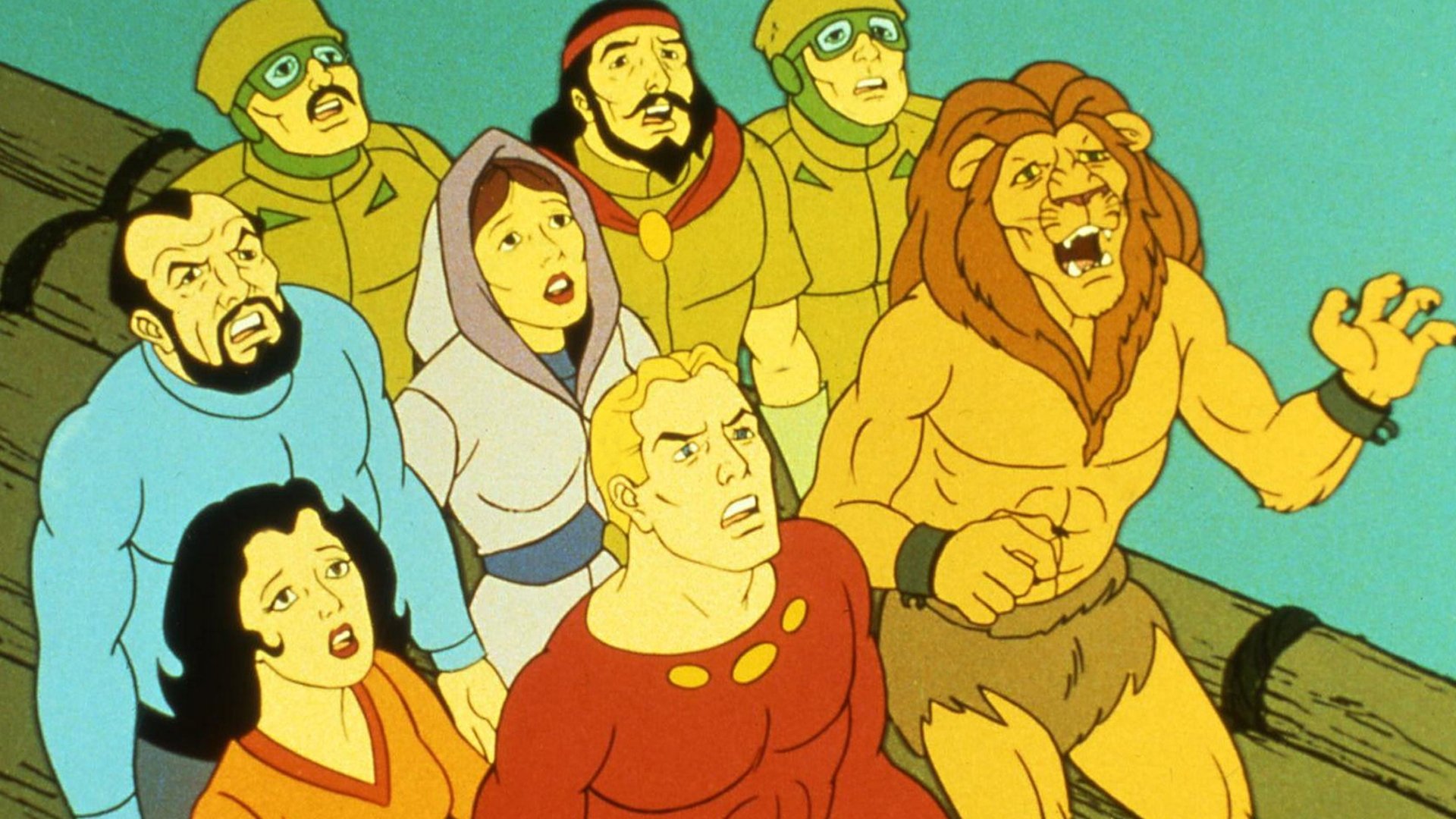 Backdrop for The New Adventures of Flash Gordon