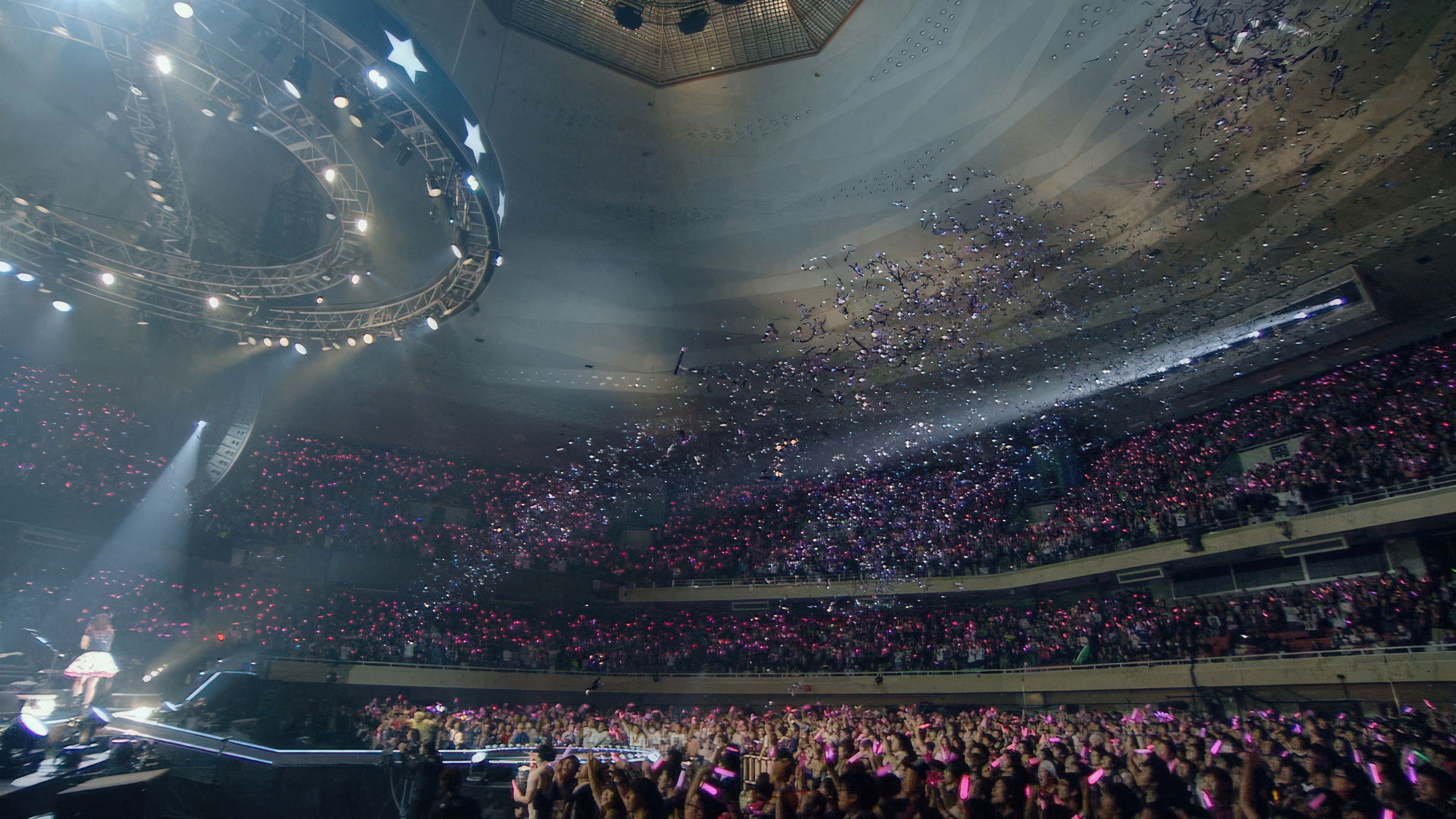 Backdrop for LiSA - LiVE is Smile Always ~PiNK & BLACK~ in Nippon Budokan "Choco Doughnut"
