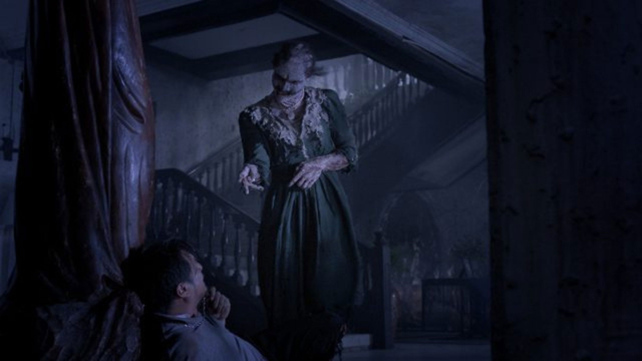 Backdrop for Haunted Mansion