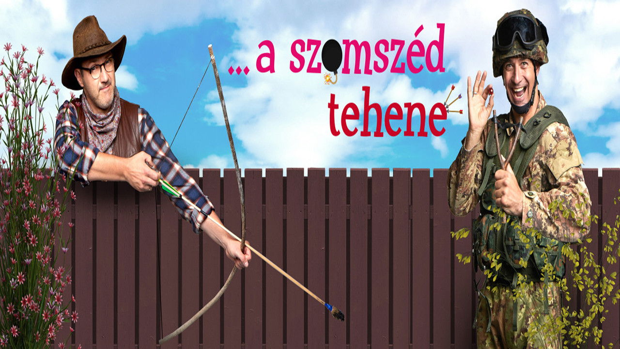 Backdrop for The neighbour's cow...