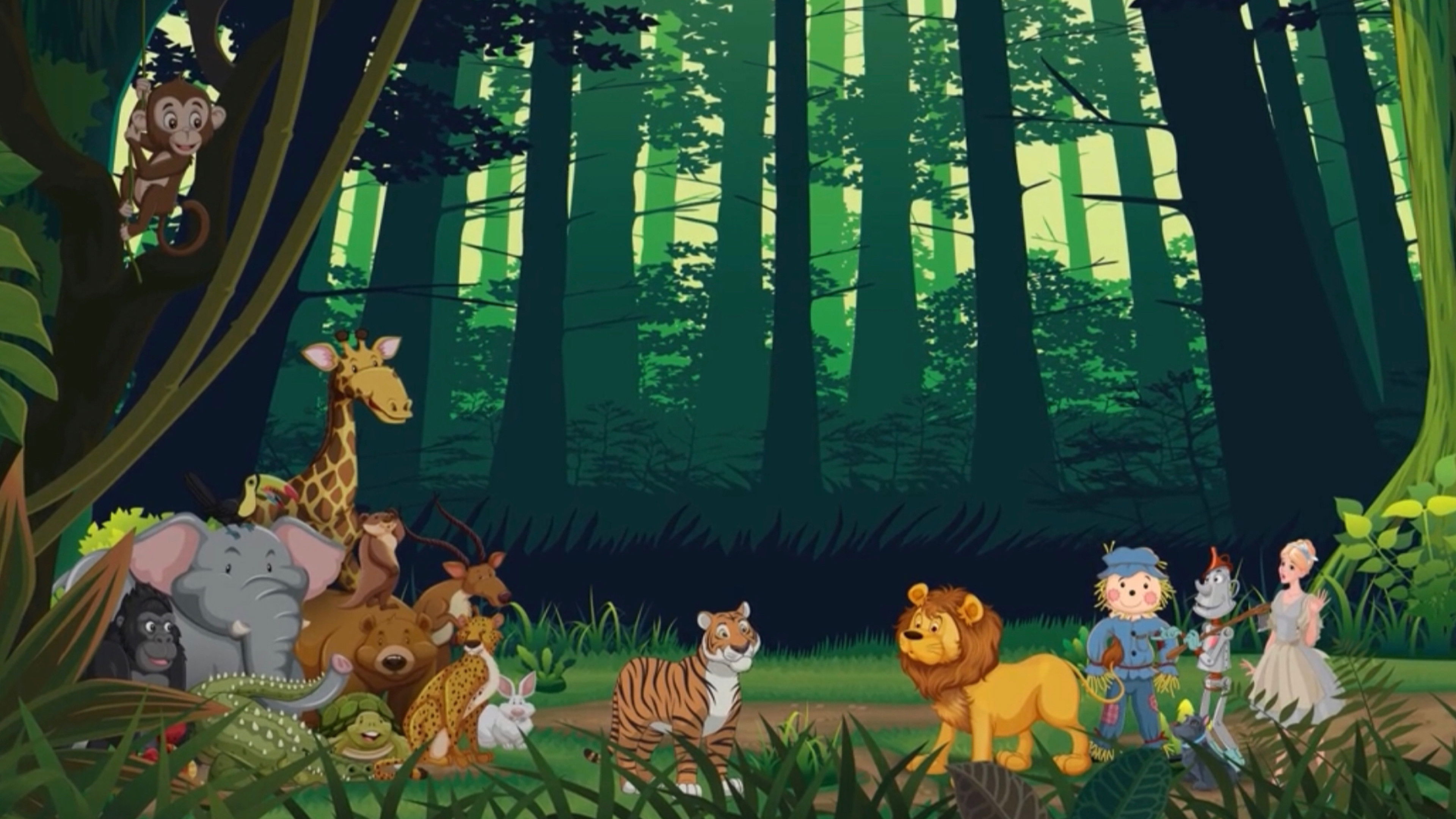 Backdrop for Dorothy and Toto's Storytime: The Wonderful Wizard of Oz Part 3