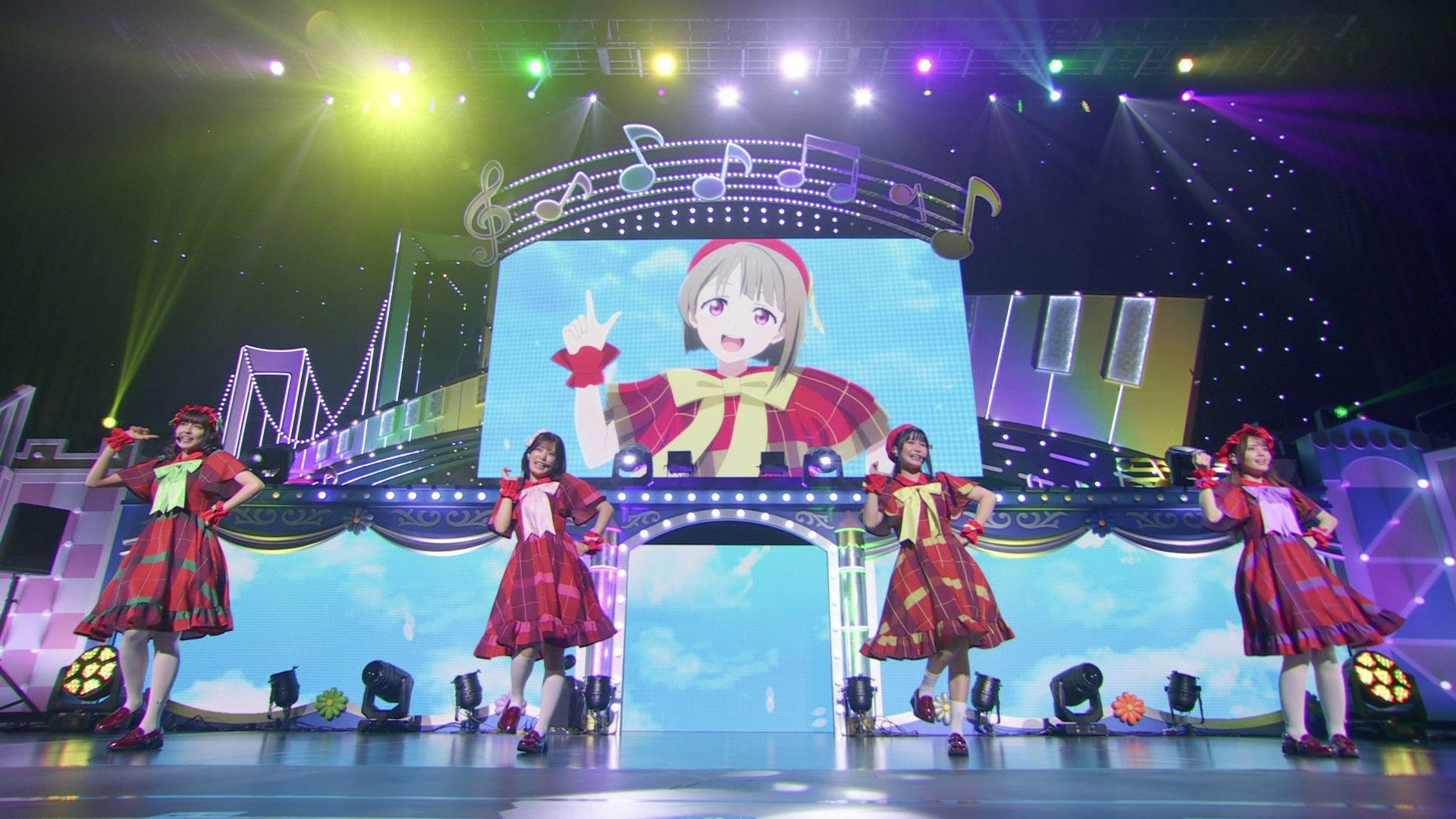 Backdrop for Love Live! Nijigasaki High School Idol Club 5th Live! Where the Rainbow Blooms