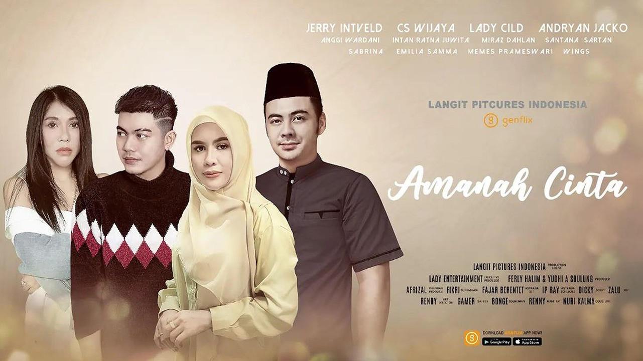 Backdrop for Amanah Cinta