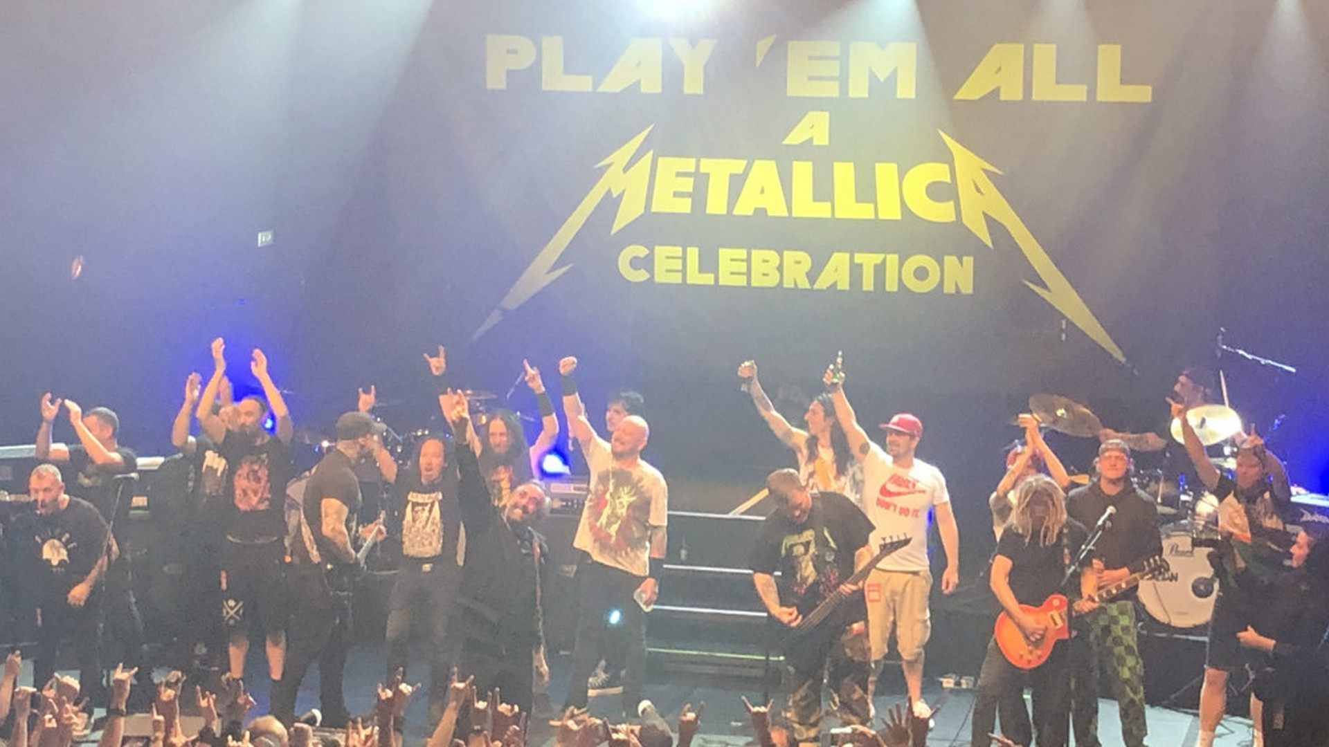 Backdrop for Play 'Em All: A Metallica Celebration (Paris, France - May 18, 2023)