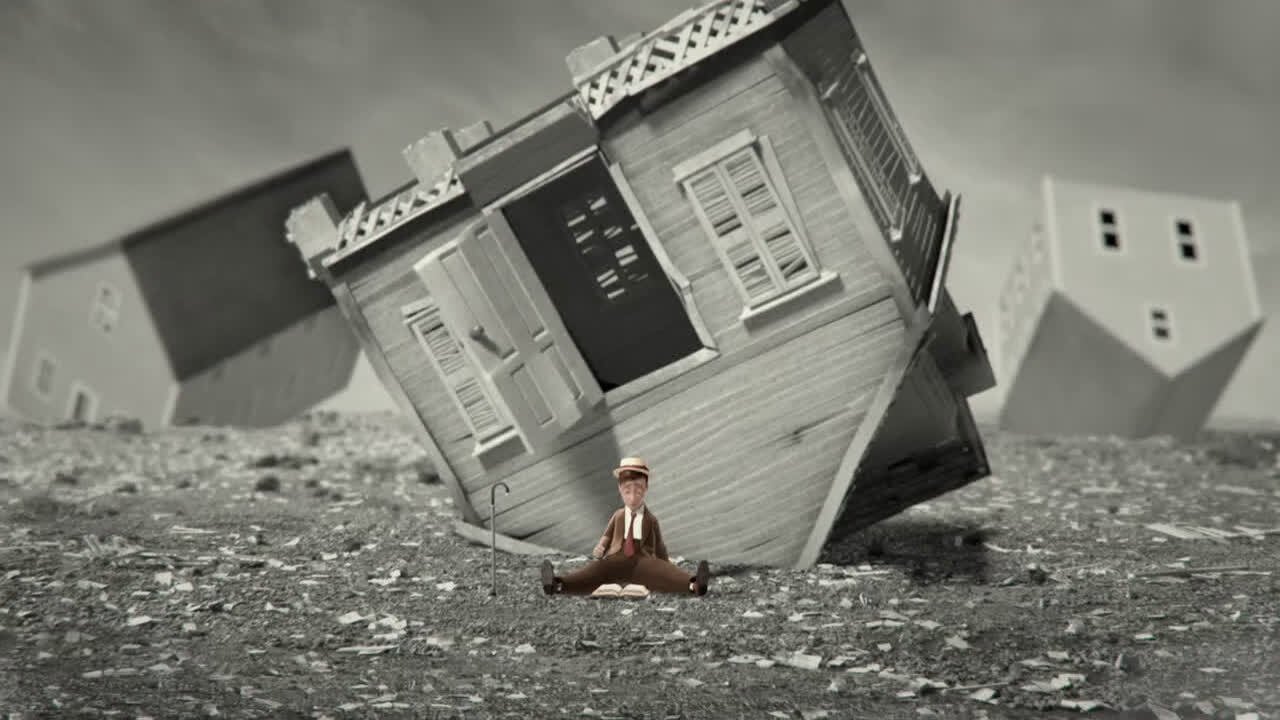 Backdrop for The Fantastic Flying Books of Mr. Morris Lessmore