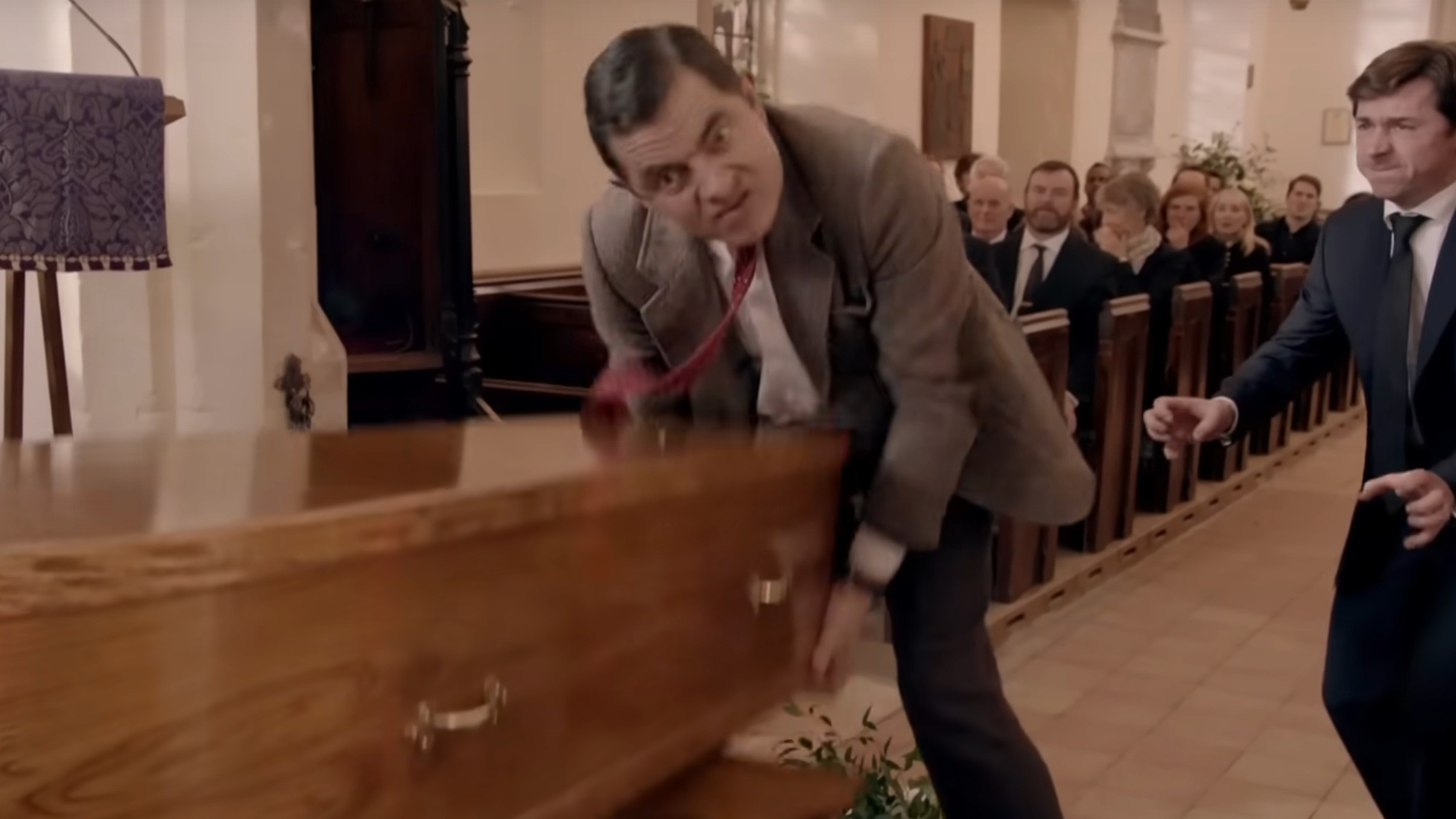 Backdrop for Mr. Bean: Funeral