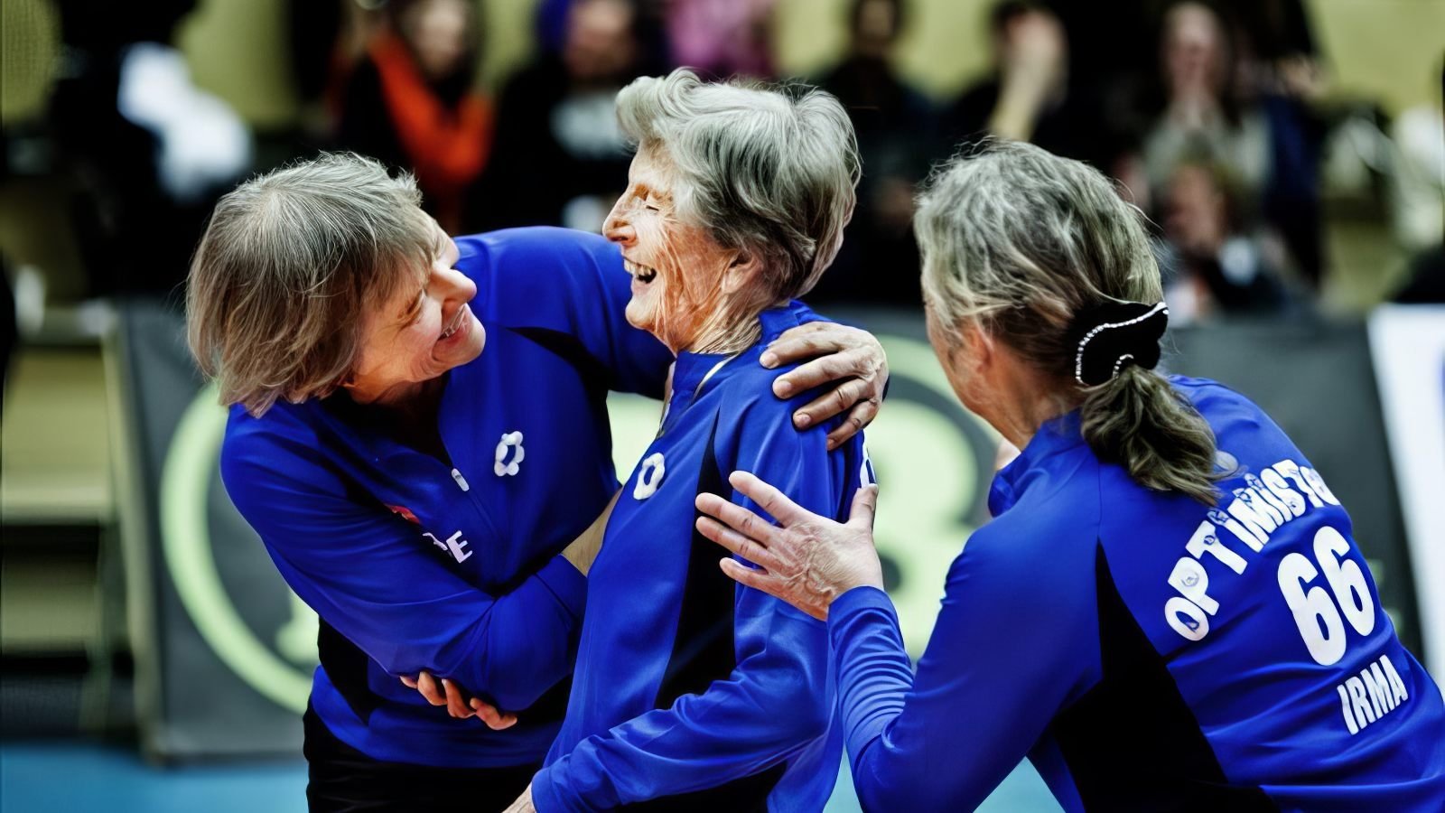 Backdrop for The Optimists