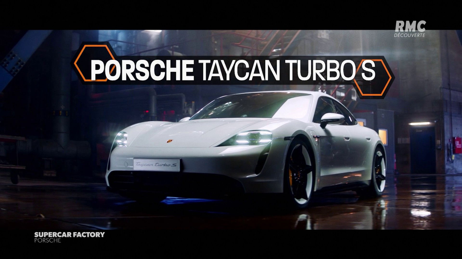 Backdrop for Porsche Taycan Turbo S - Inside the Factory