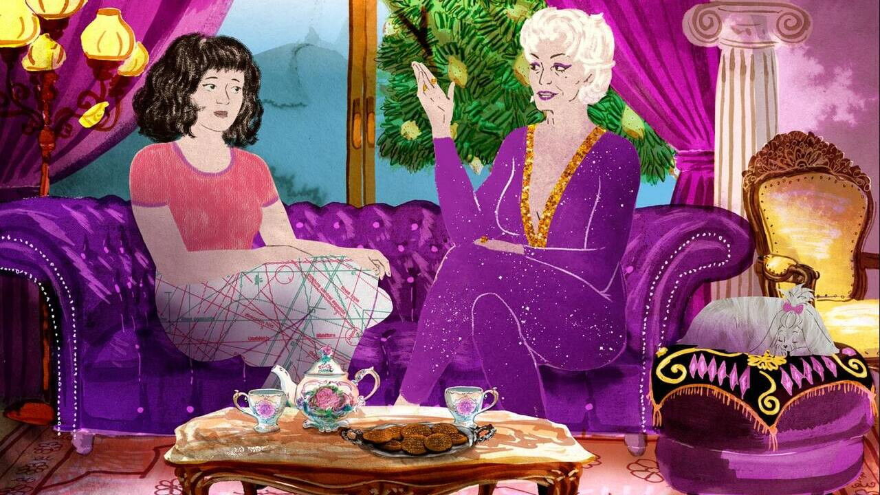 Backdrop for La diva, mi abuela y yo