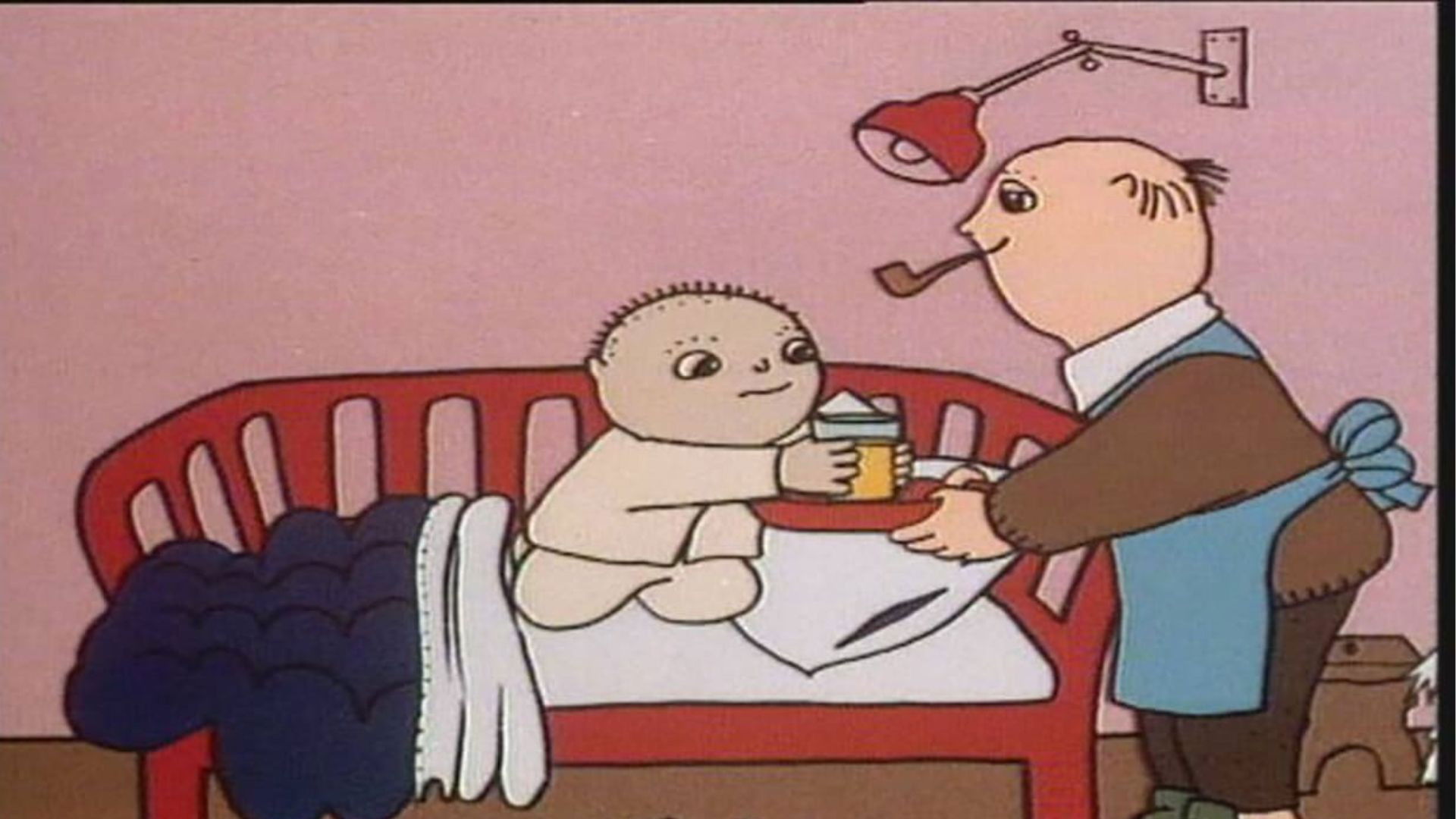 Backdrop for God Natt Alfons Åberg