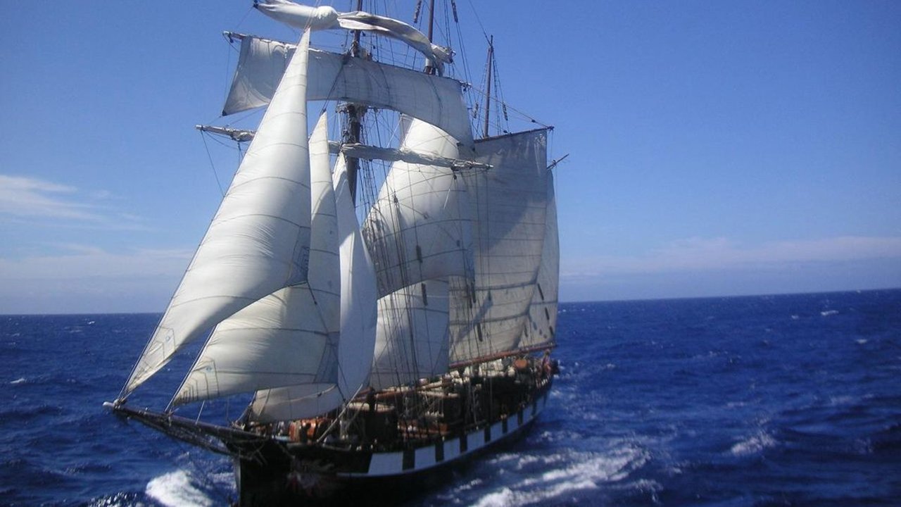 Backdrop for Between Land and Sea