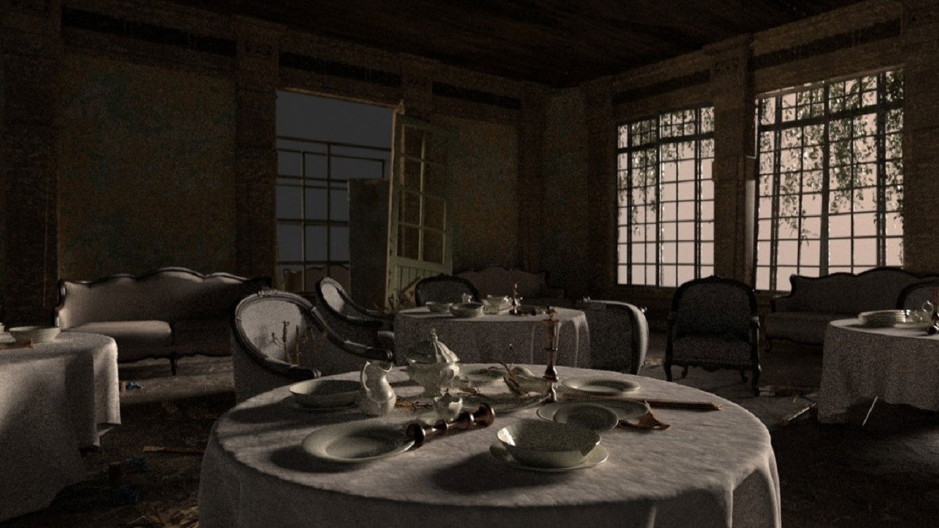 Backdrop for Sweet End of the World!