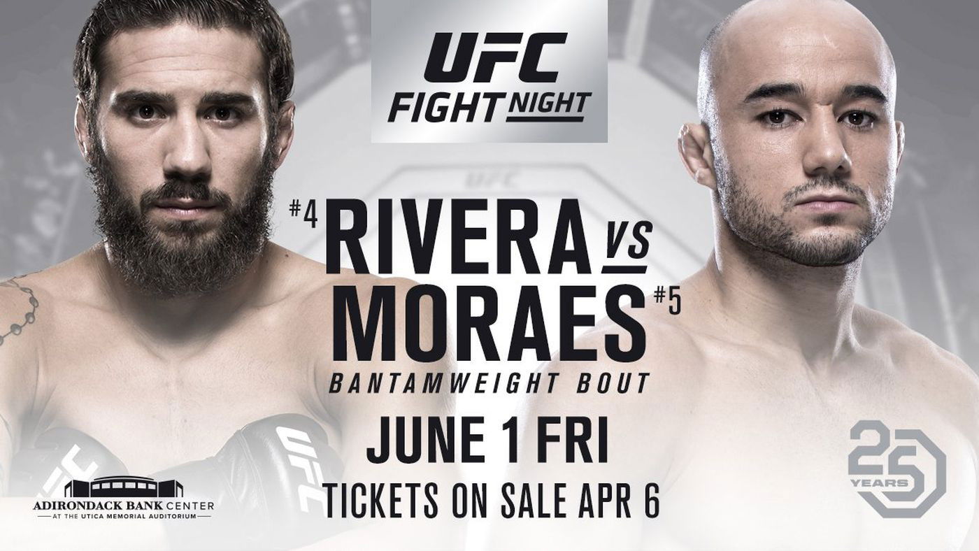 Backdrop for UFC Fight Night 131: Rivera vs. Moraes