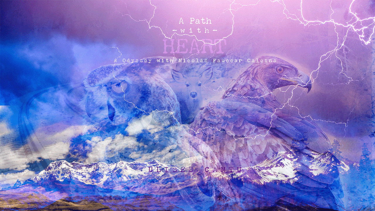 Backdrop for A Path with Heart, A Odyssey with Nicolas Pauccar Calcina