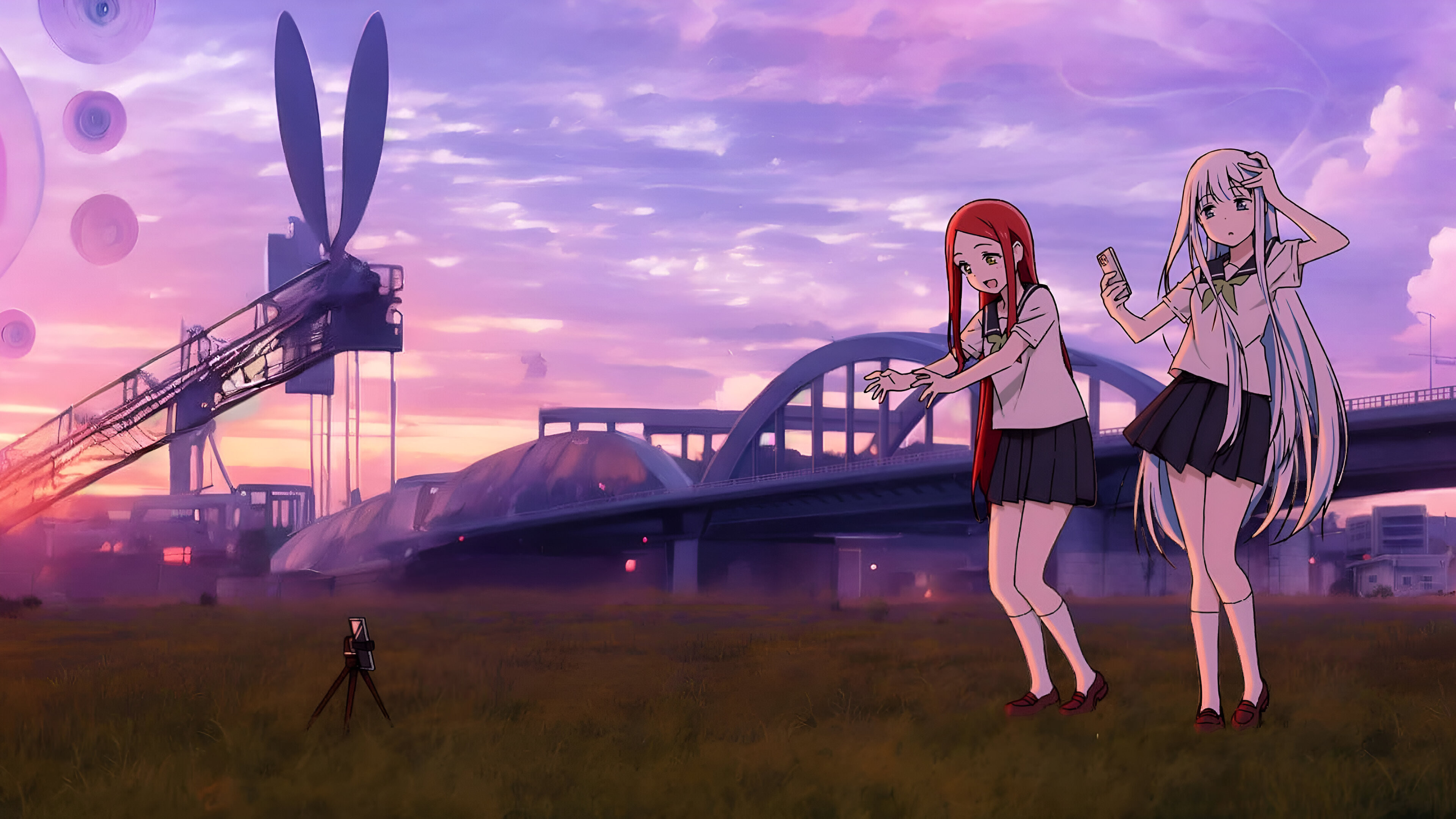 Backdrop for Twins Hinahima