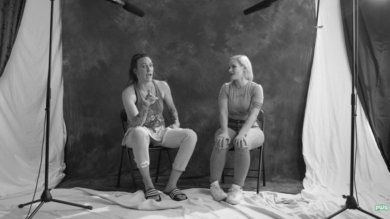 Backdrop for Girls to Fight For - Womens Pro Wrestling Documentary