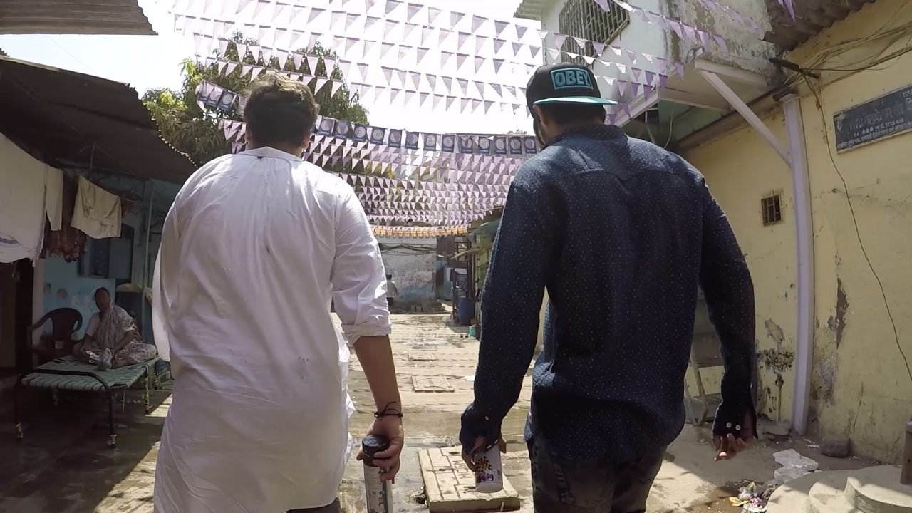 Backdrop for Wolf of Chawl Street