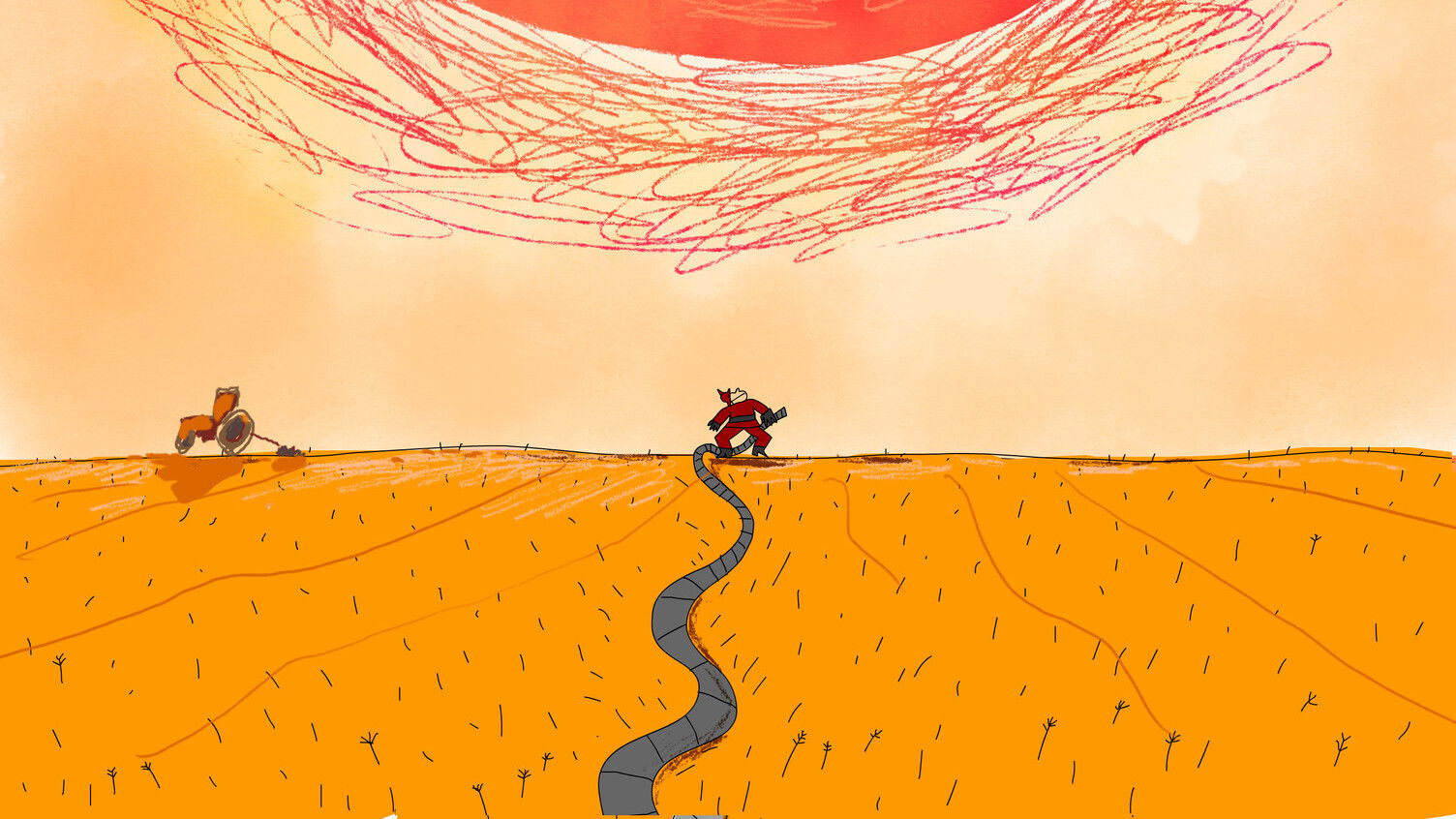 Backdrop for Firefighter