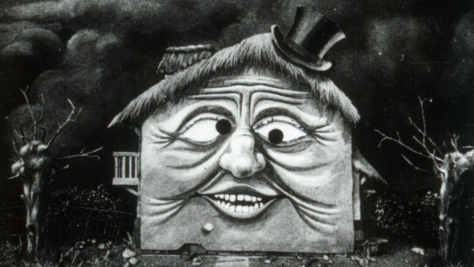 Backdrop for The Bewitched House