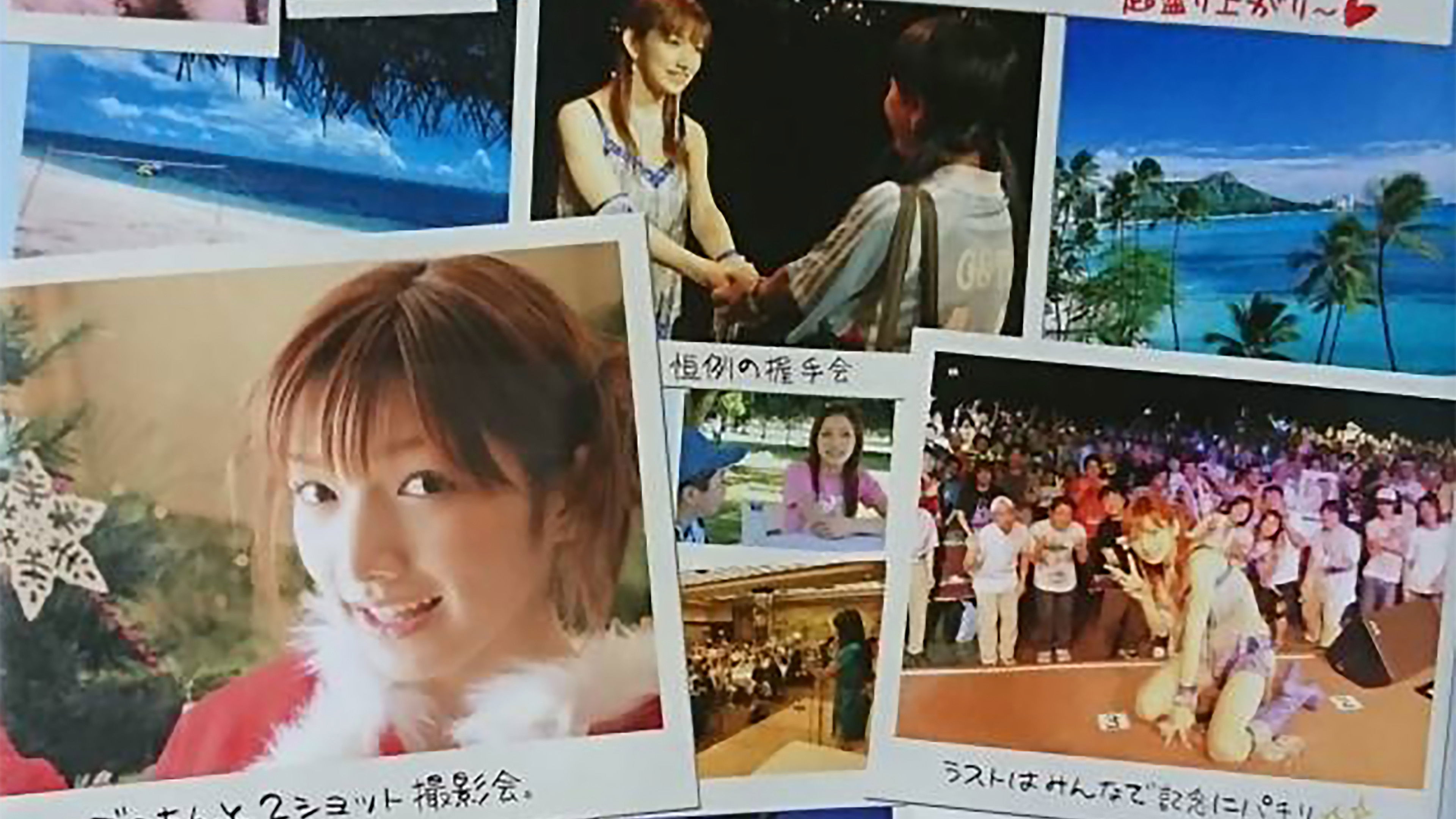 Backdrop for Goto Maki 2006 Summer FC Tour in Hawaii ~Tokonatsu Christmas wo Anata he~