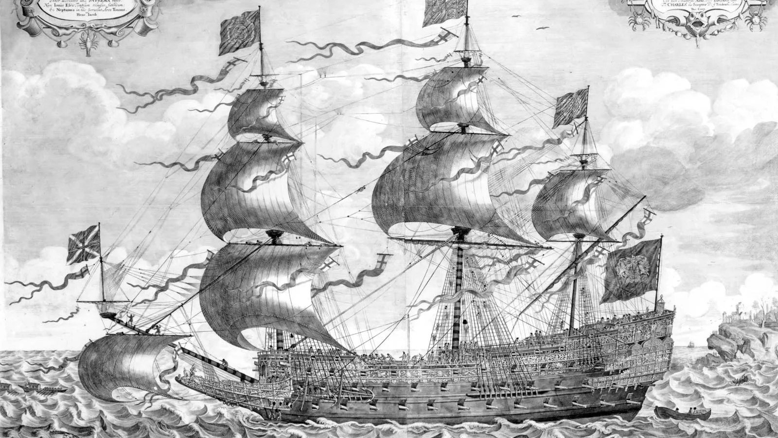 Backdrop for History of the Royal Navy: The King's Ships 1500-1599