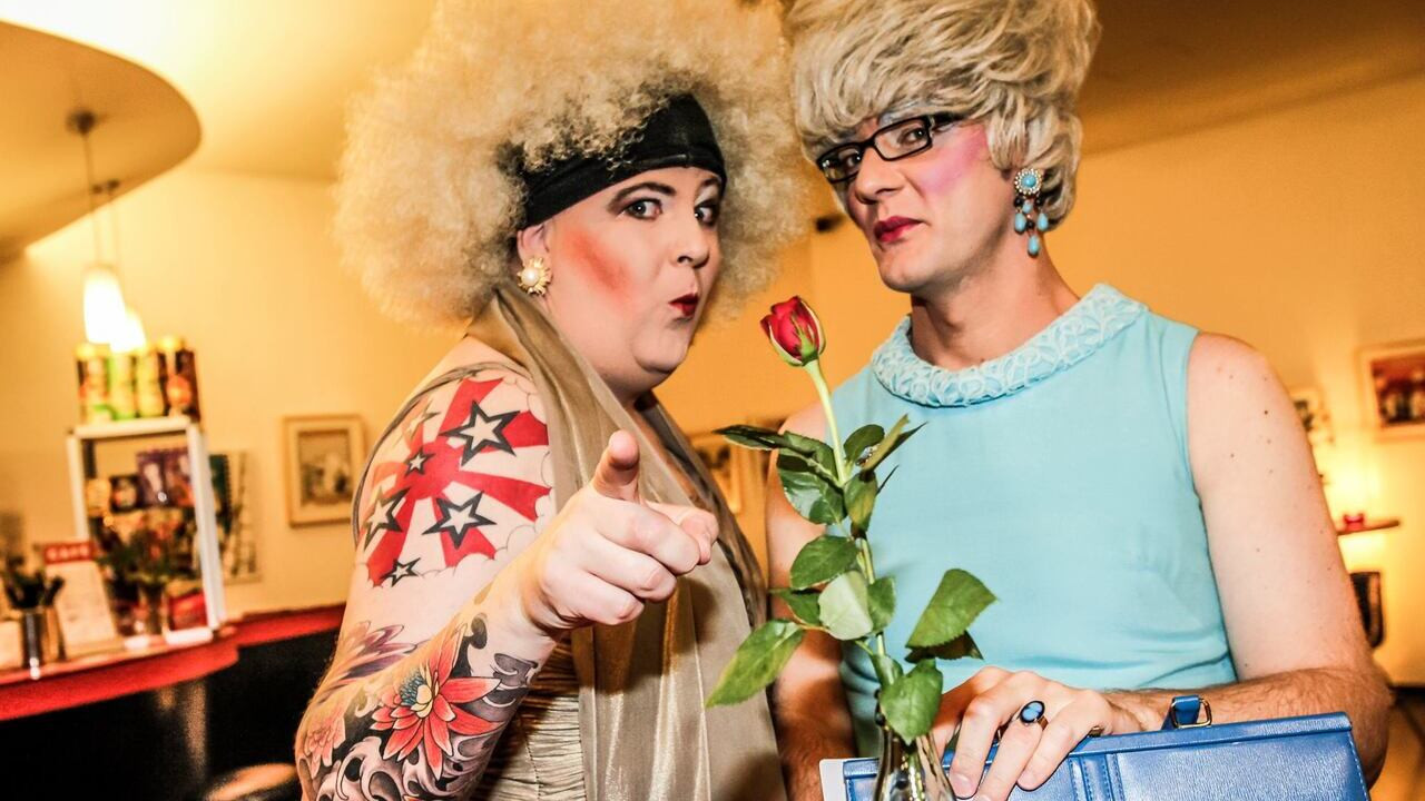 Backdrop for Acting Out: 25 Years of Queer Film & Community in Hamburg