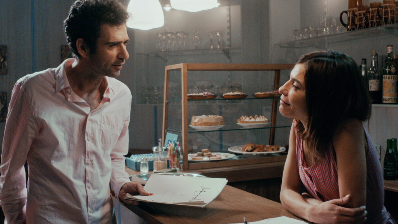 Backdrop for Tel Aviv on Fire