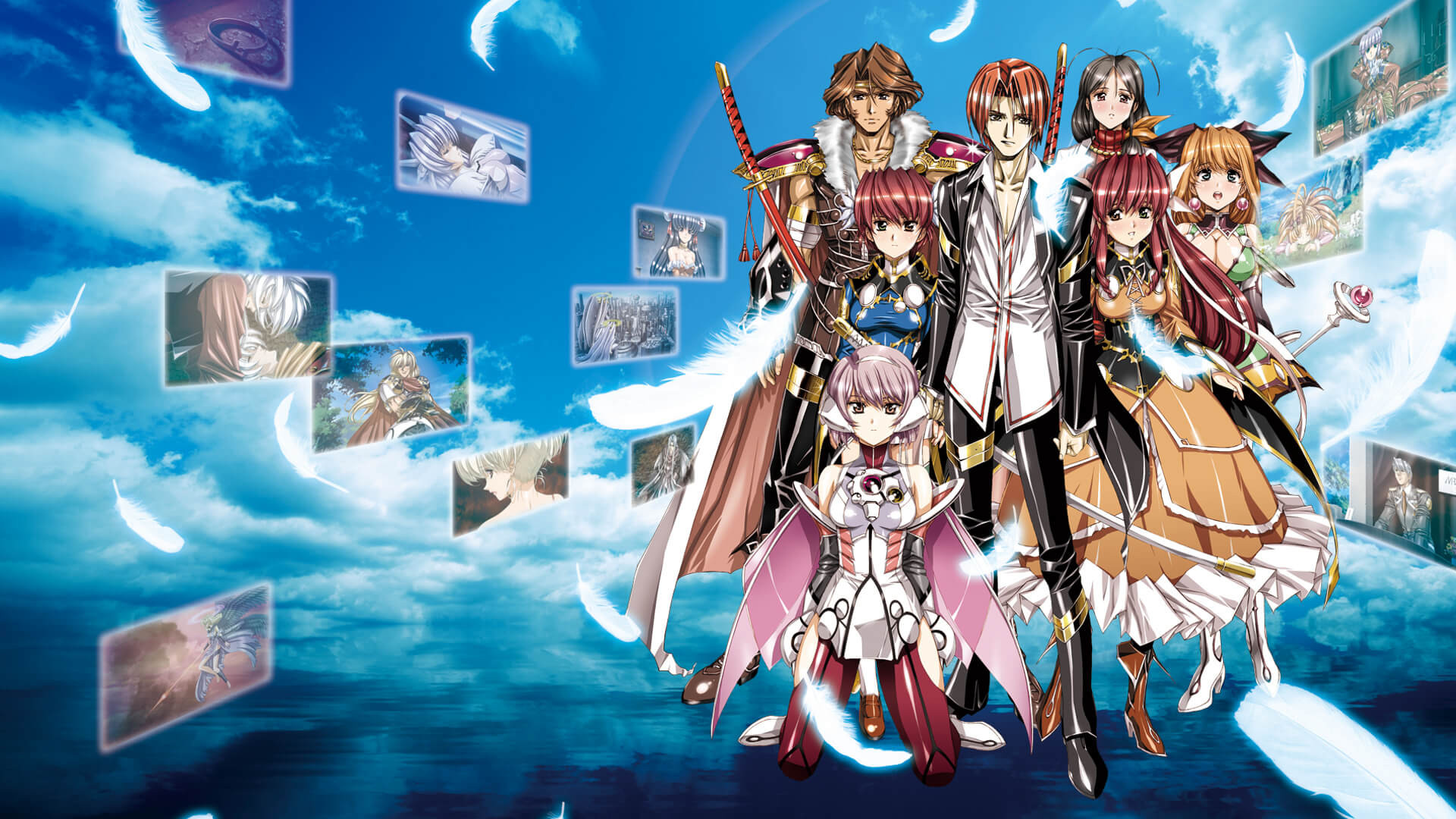 Backdrop for Growlanser IV: Wayfarer of Time