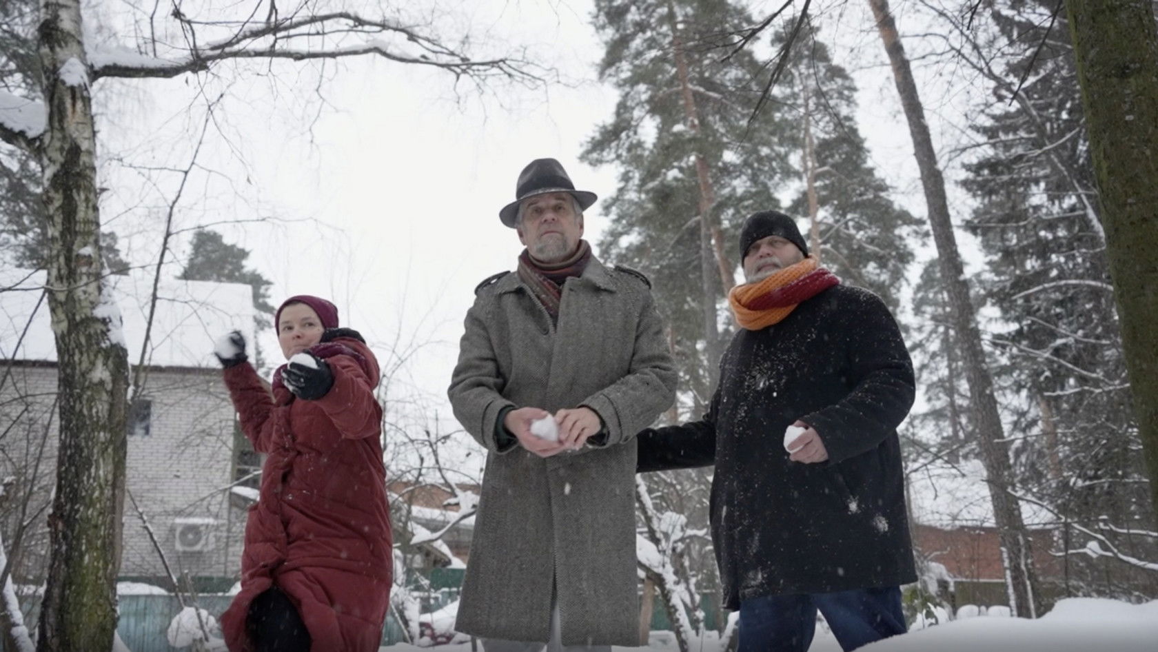 Backdrop for Mitrofan Aksenov's Sausage