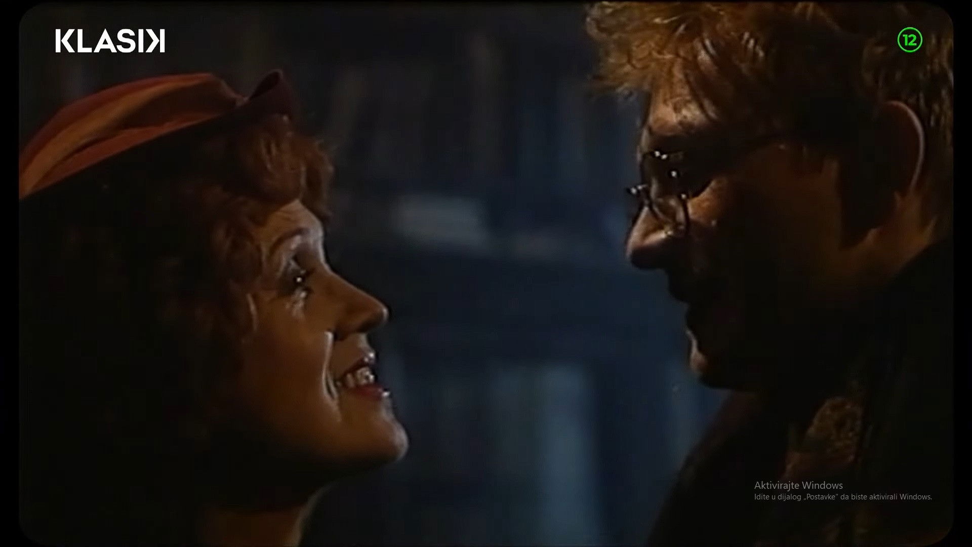 Backdrop for Full Moon Over Belgrade