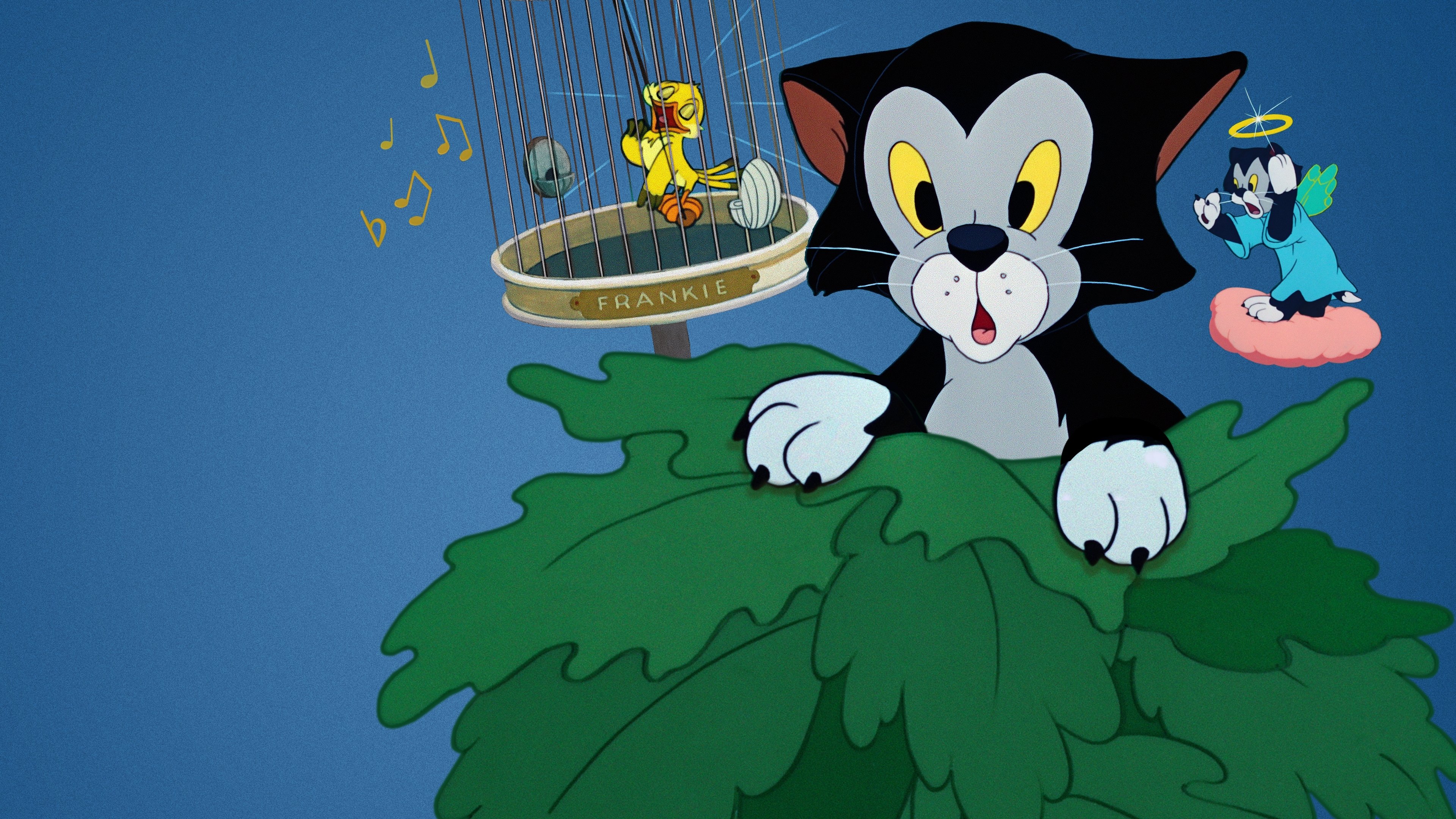 Backdrop for Figaro and Frankie