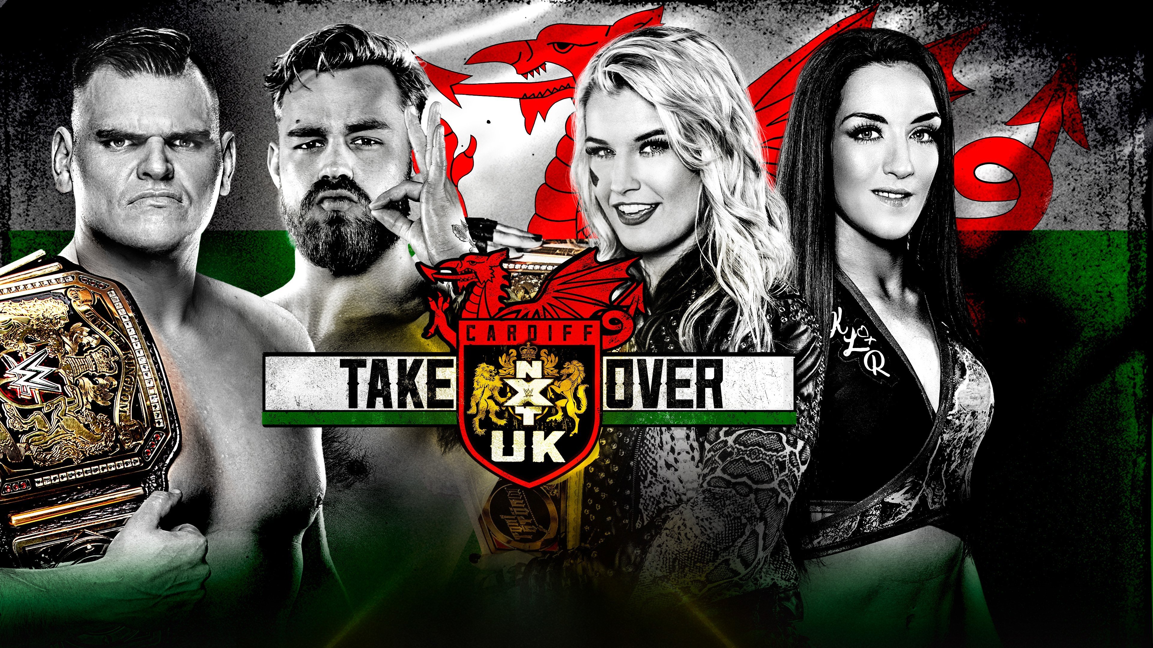 Backdrop for NXT UK TakeOver: Cardiff