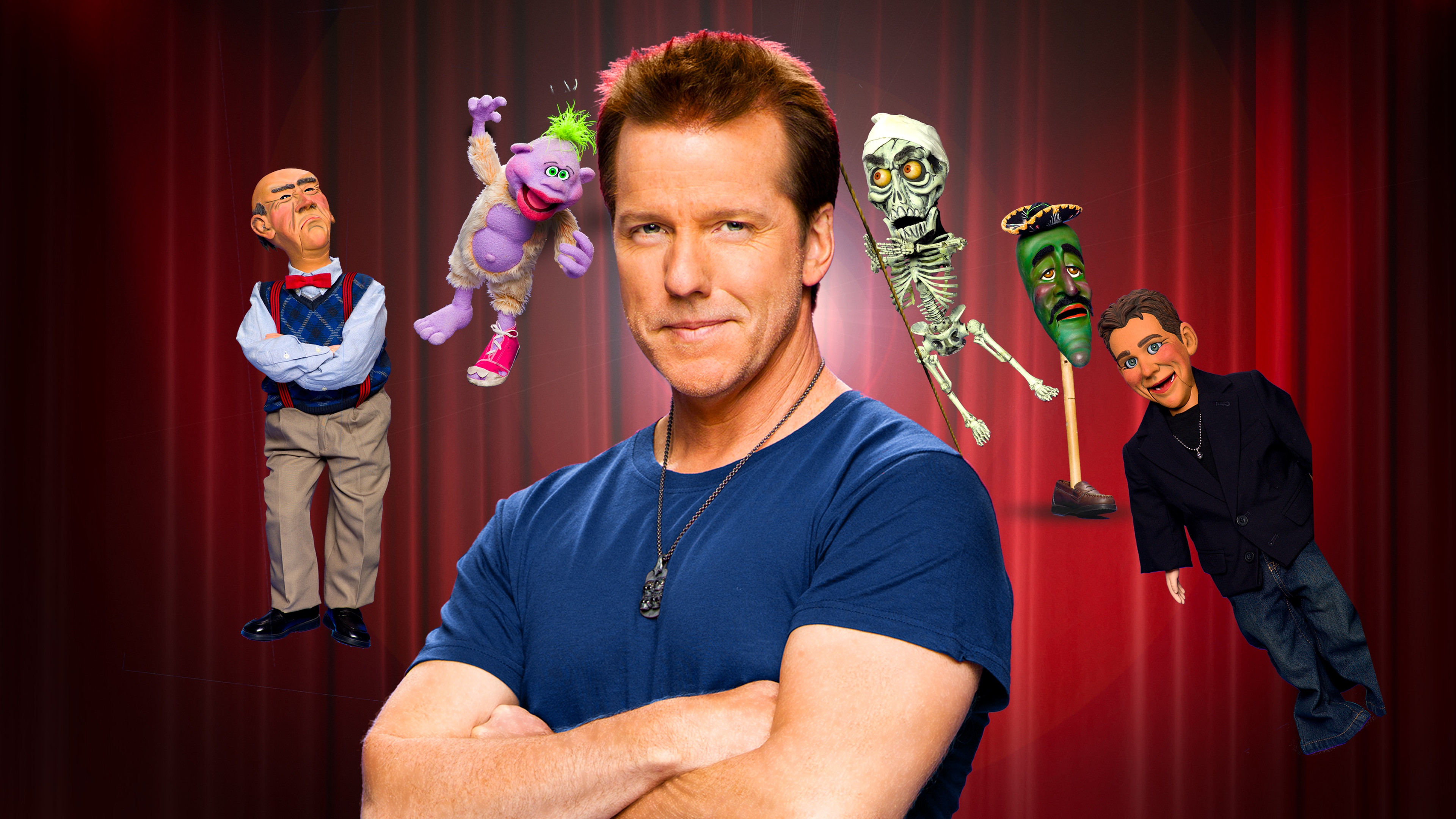 Backdrop for Jeff Dunham: Controlled Chaos
